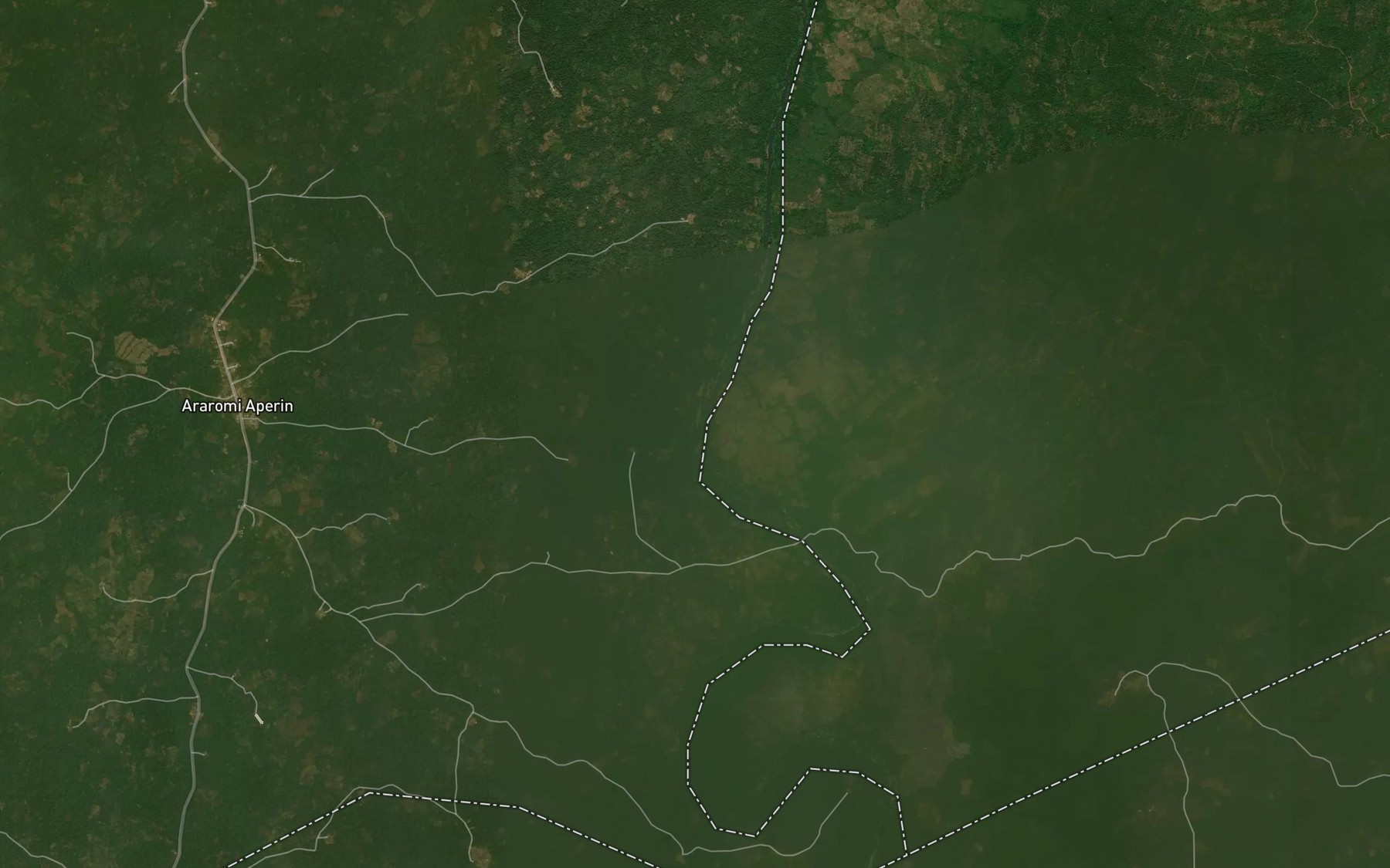 Satellite map of the River Eri-Olopa