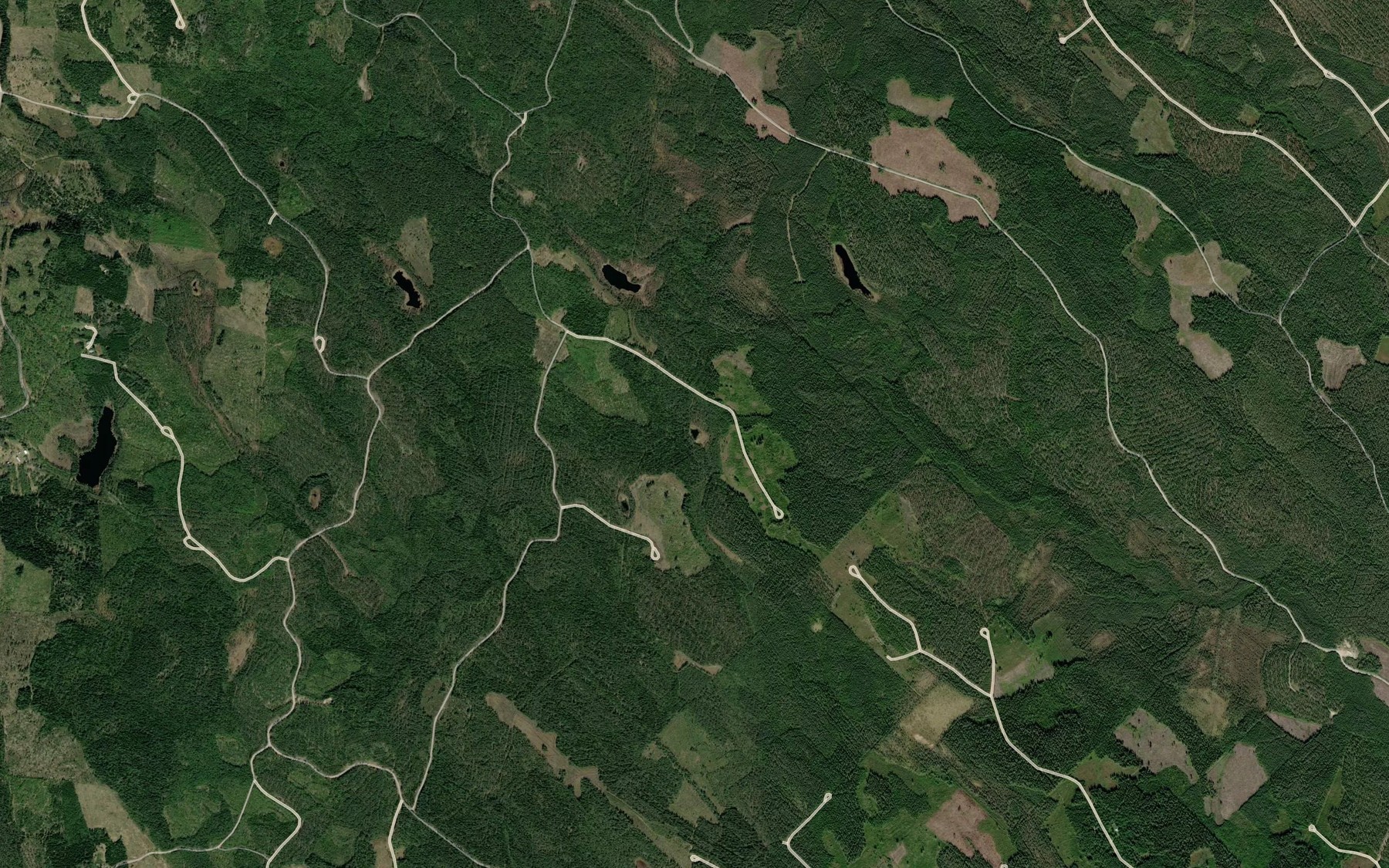 Satellite map of the Pieni Lumilampi