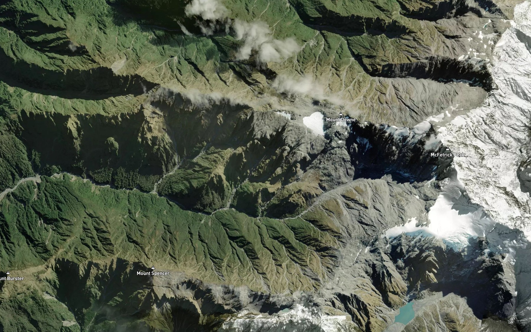 Satellite map of the Tatare Stream