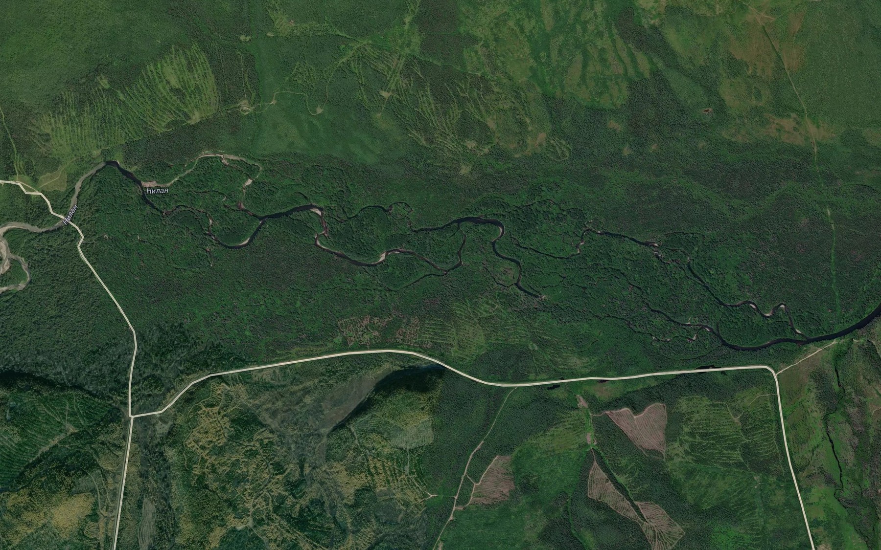 Satellite map of the Berendya