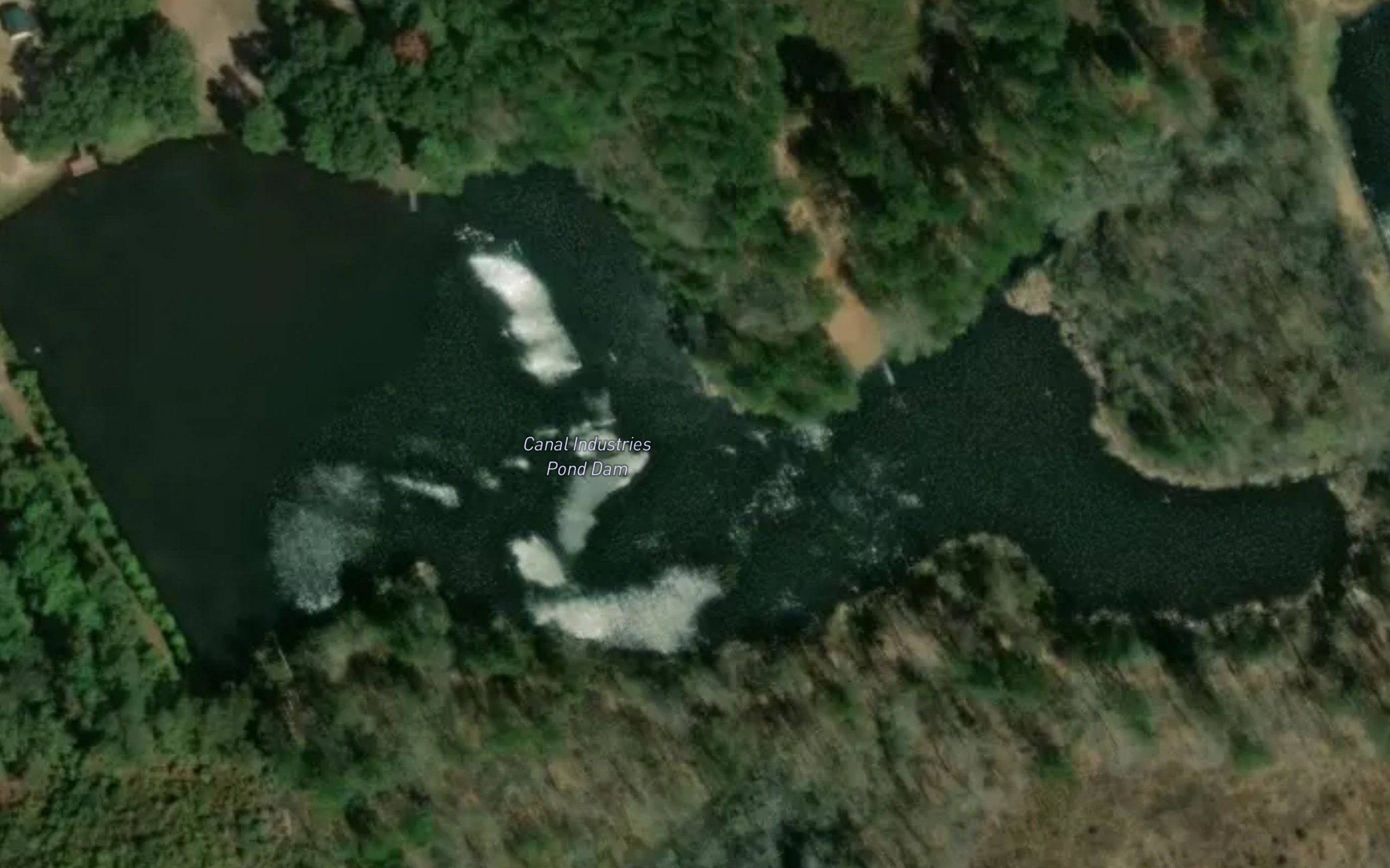 Canal Industries Pond Dam