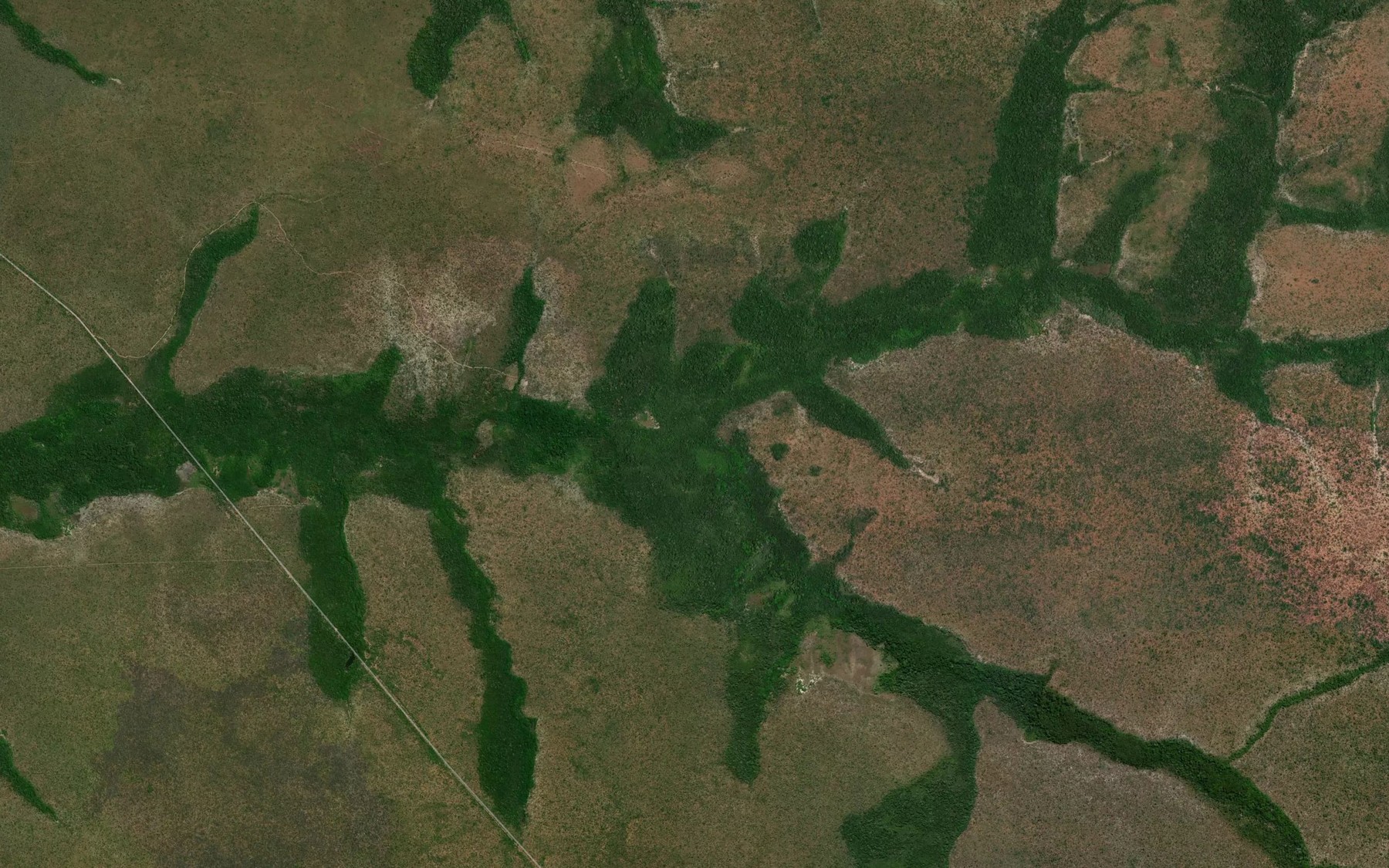 Satellite map of the Corrego Aldeia do Brejo