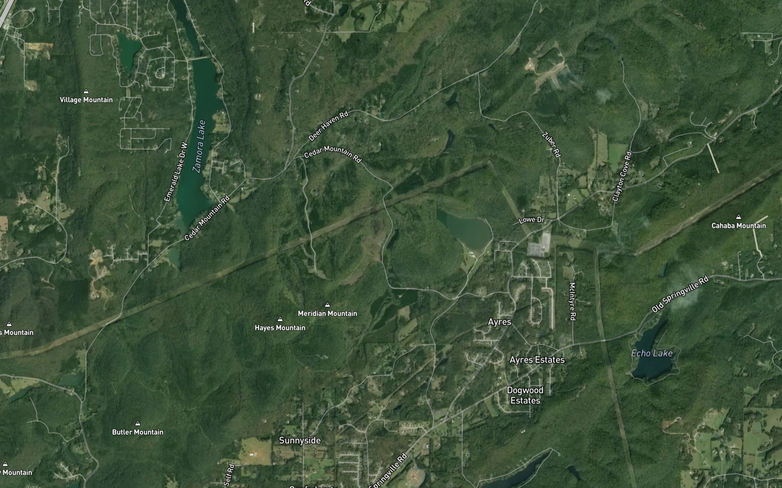 Canoe Creek Lake