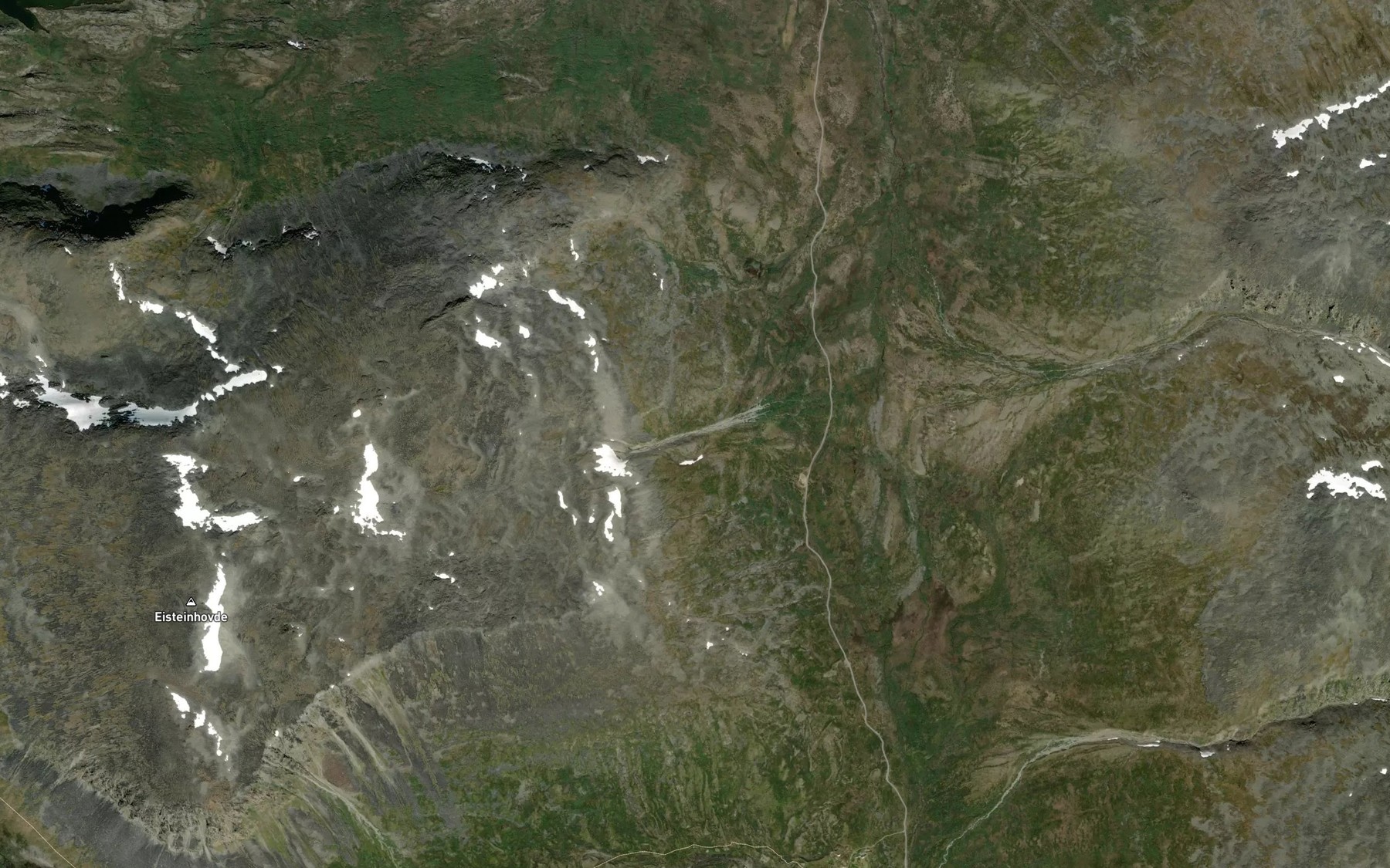 Satellite map of the Ragnhildgrovi