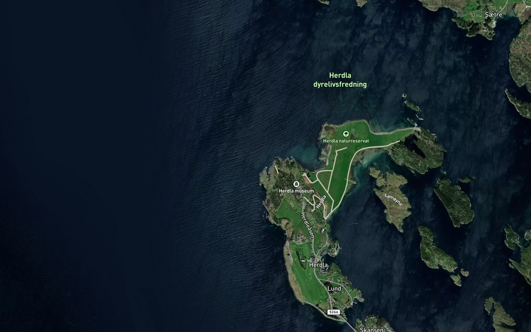 Satellite map of the Gavleviki