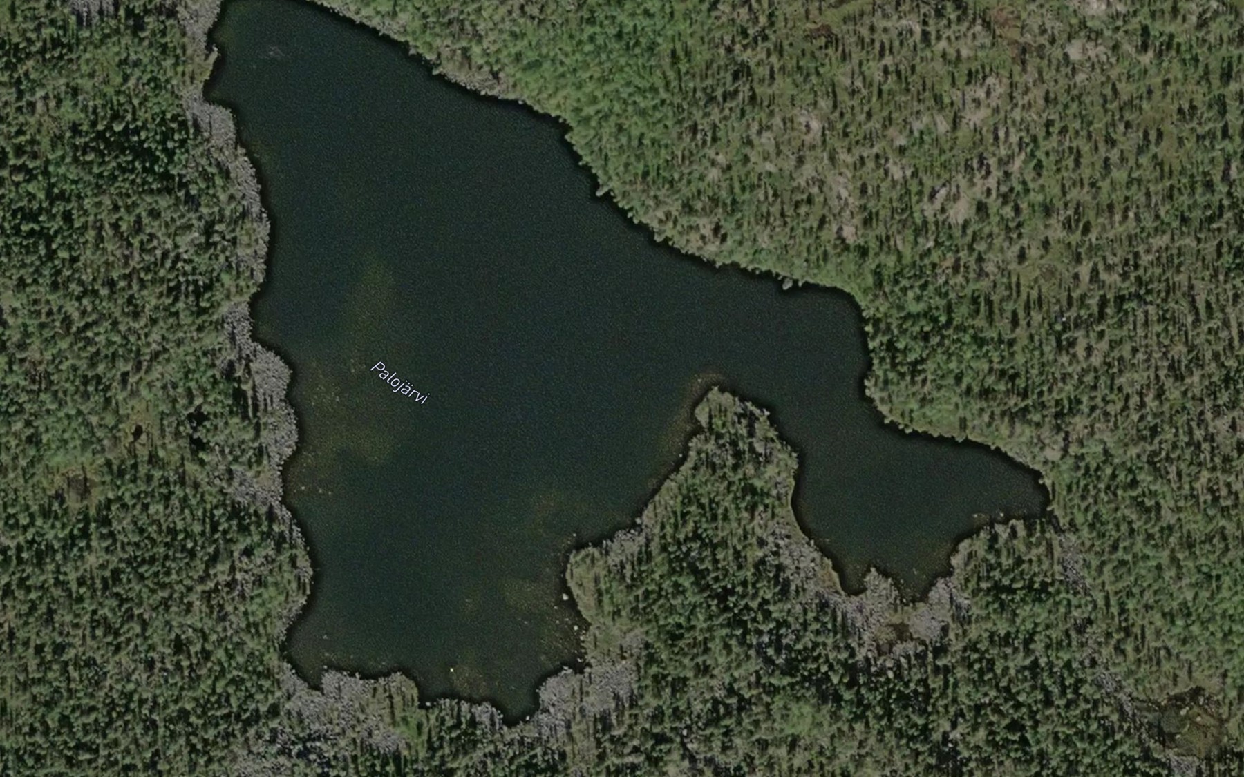 Satellite map of the Kuorbasjau'rr
