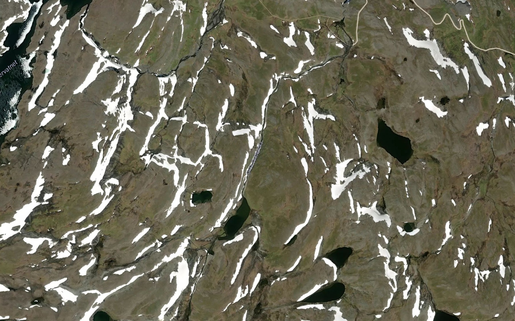 Satellite map of the Unna-Goddejohka
