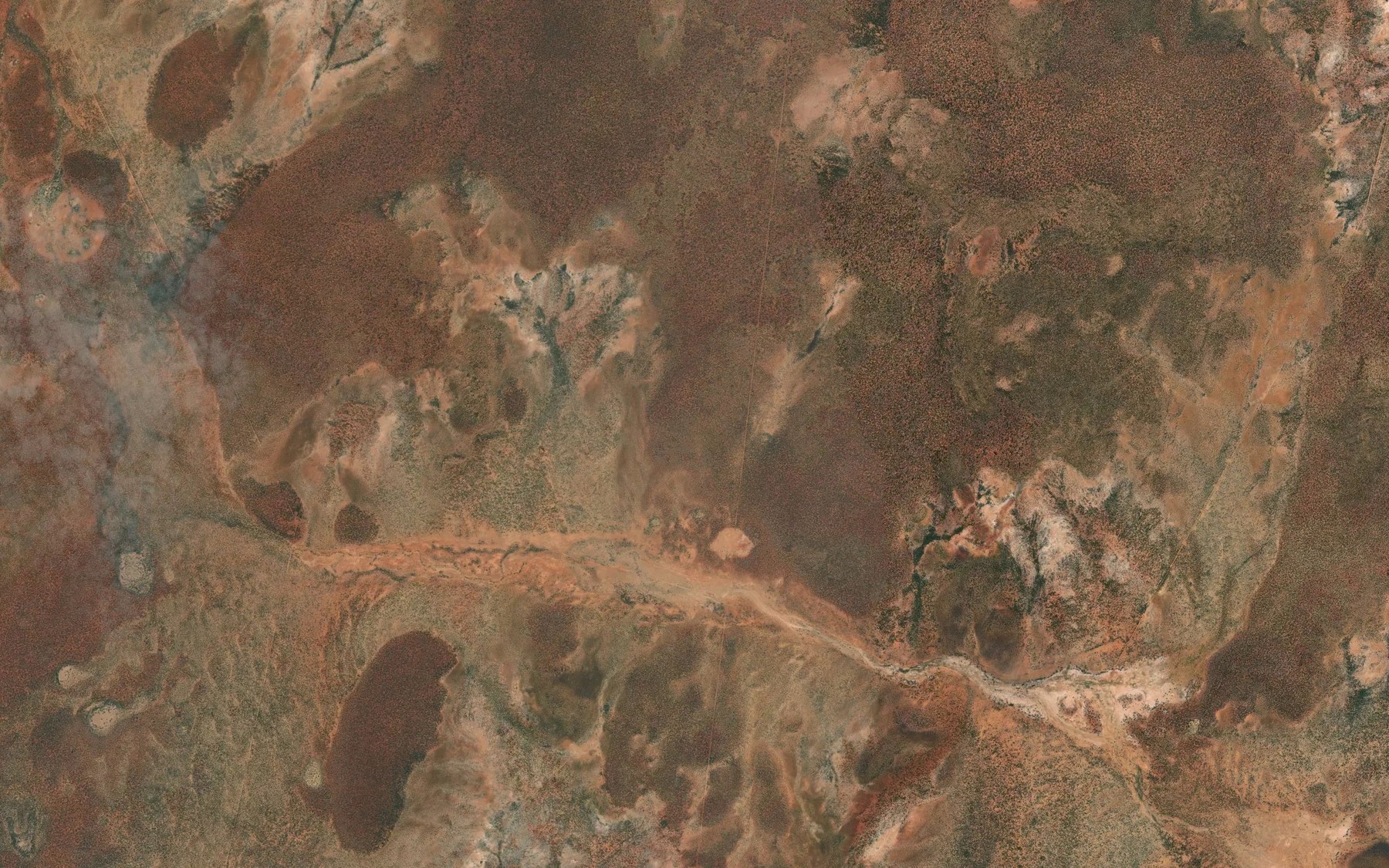 Satellite map of the Korrilya Pool