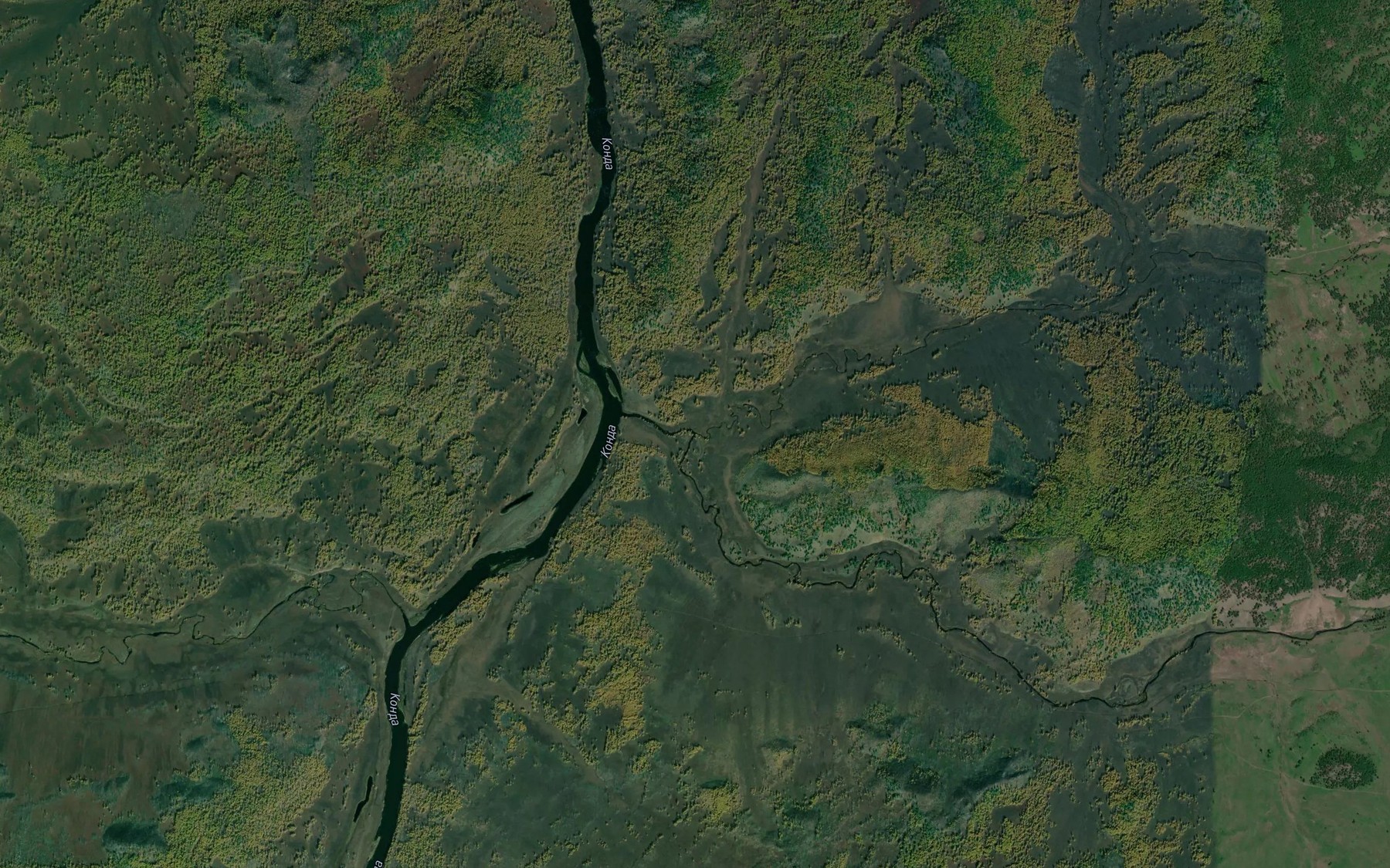 Satellite map of the Pravyy Kulikon