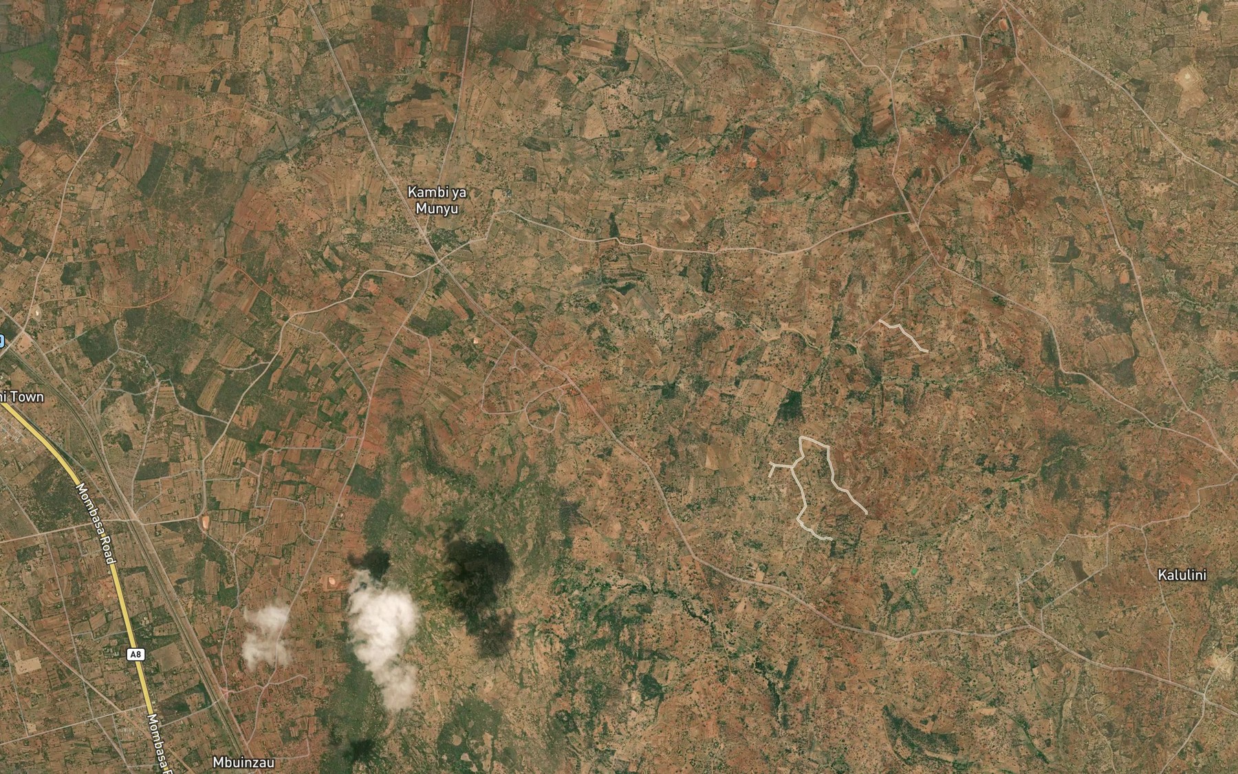 Satellite map of the Ilamba