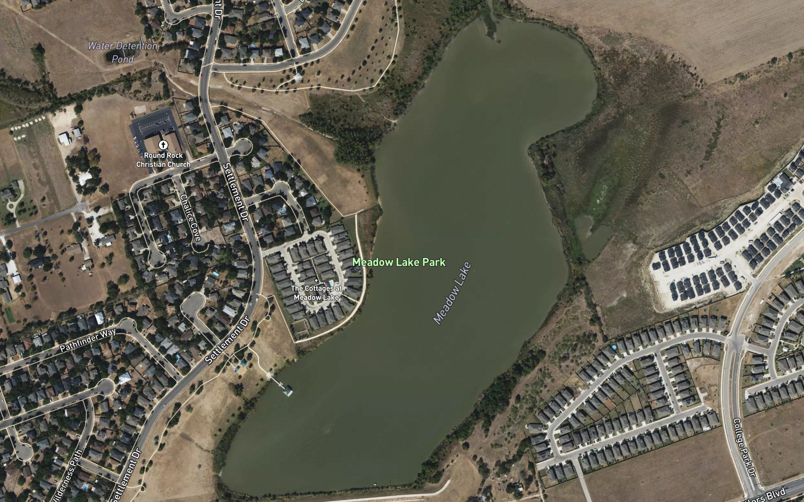 Soil Conservation Service Site 14 Reservoir