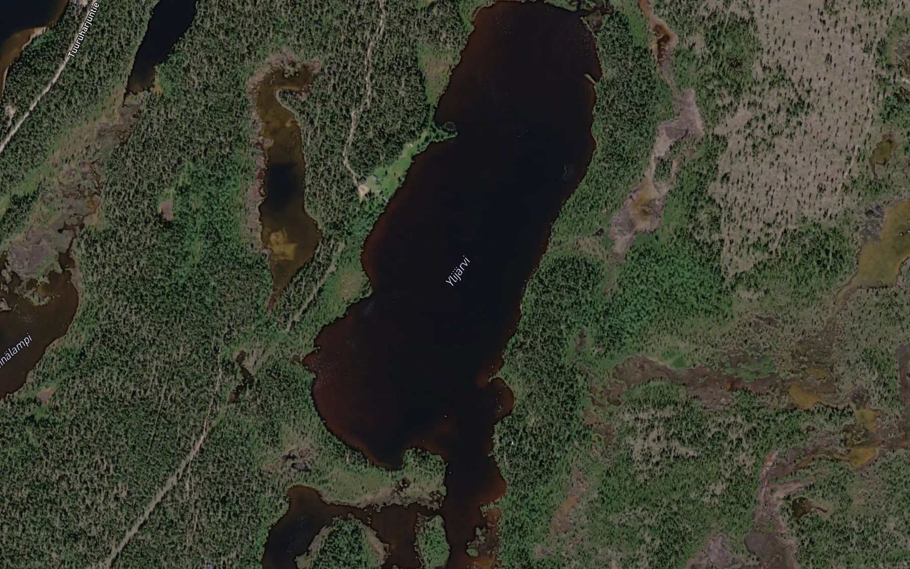 Satellite map of the Paijaavras
