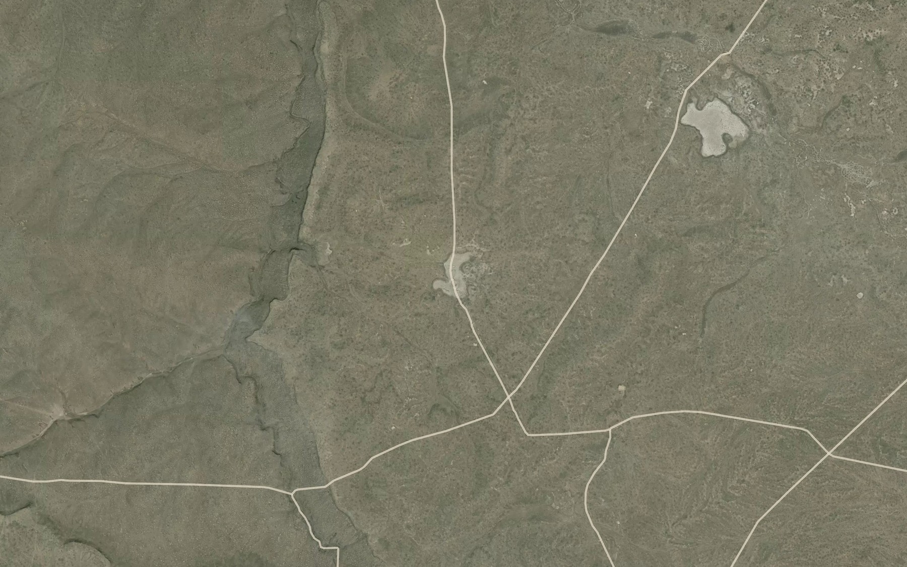 Satellite map of the Little Lake