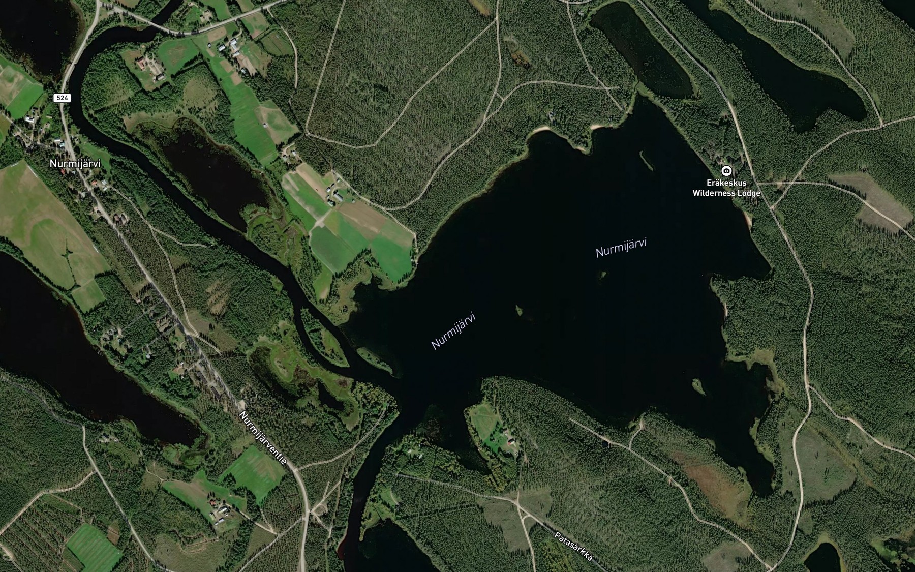 Satellite map of the Nurmijarvi