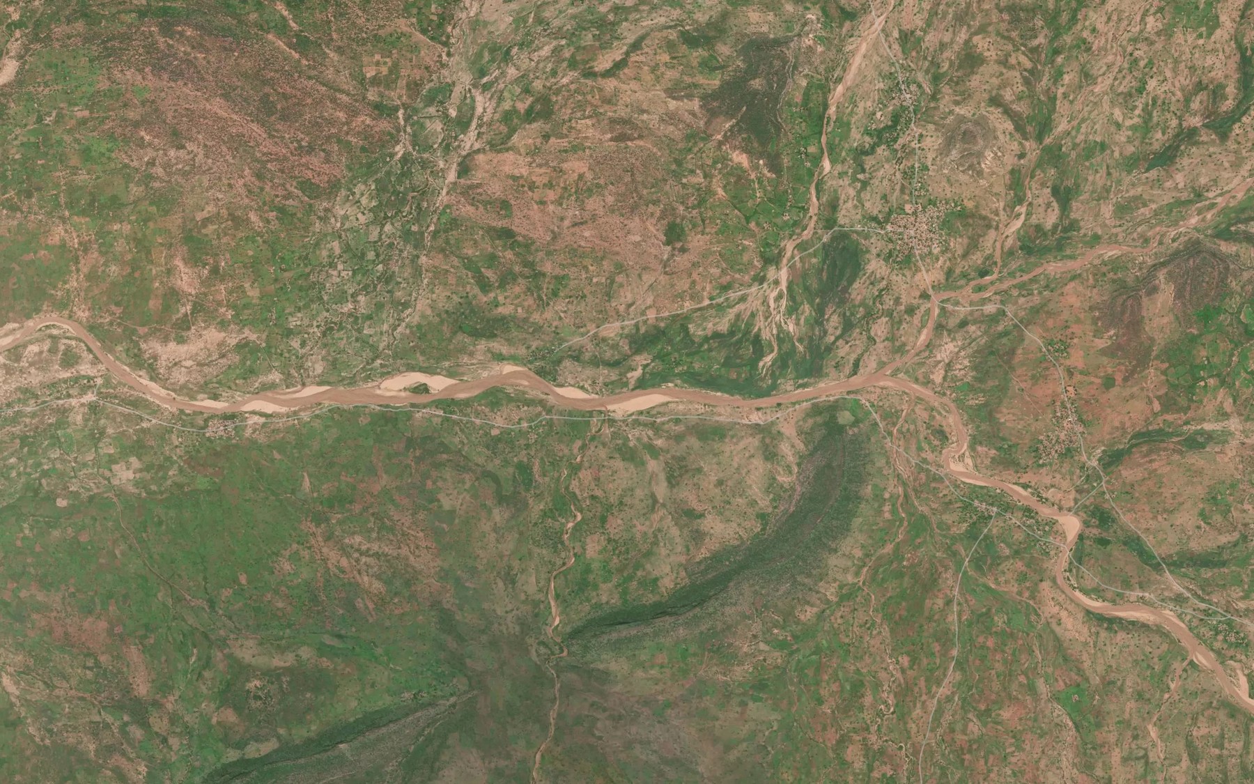 Satellite map of the MayelDingel