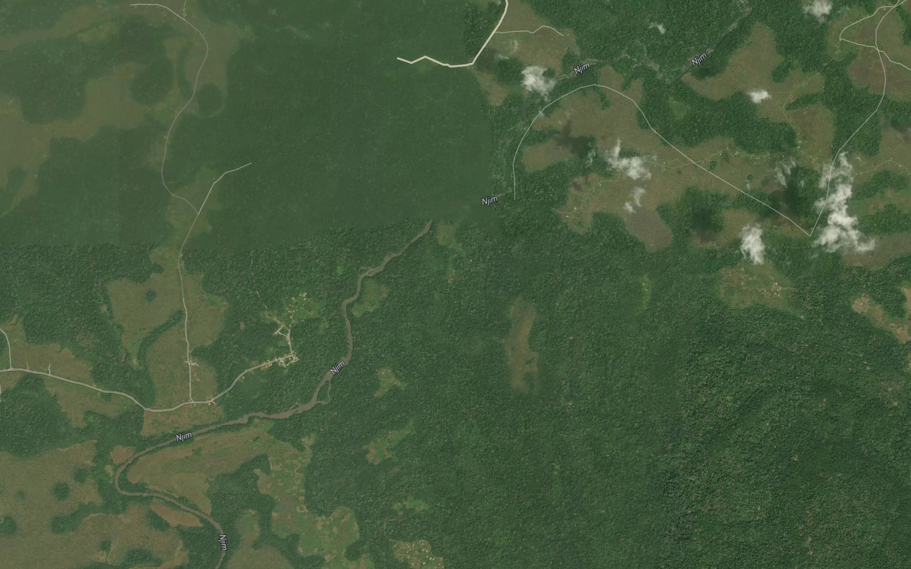 Satellite map of the Maa