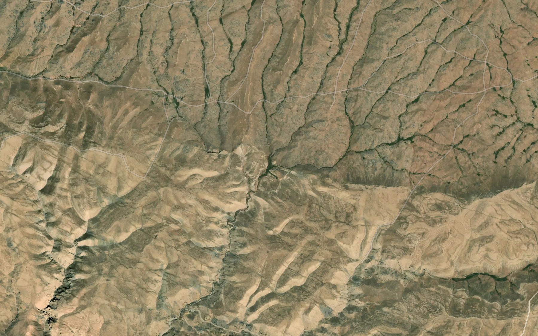 Satellite map of the Sar-e Qutus