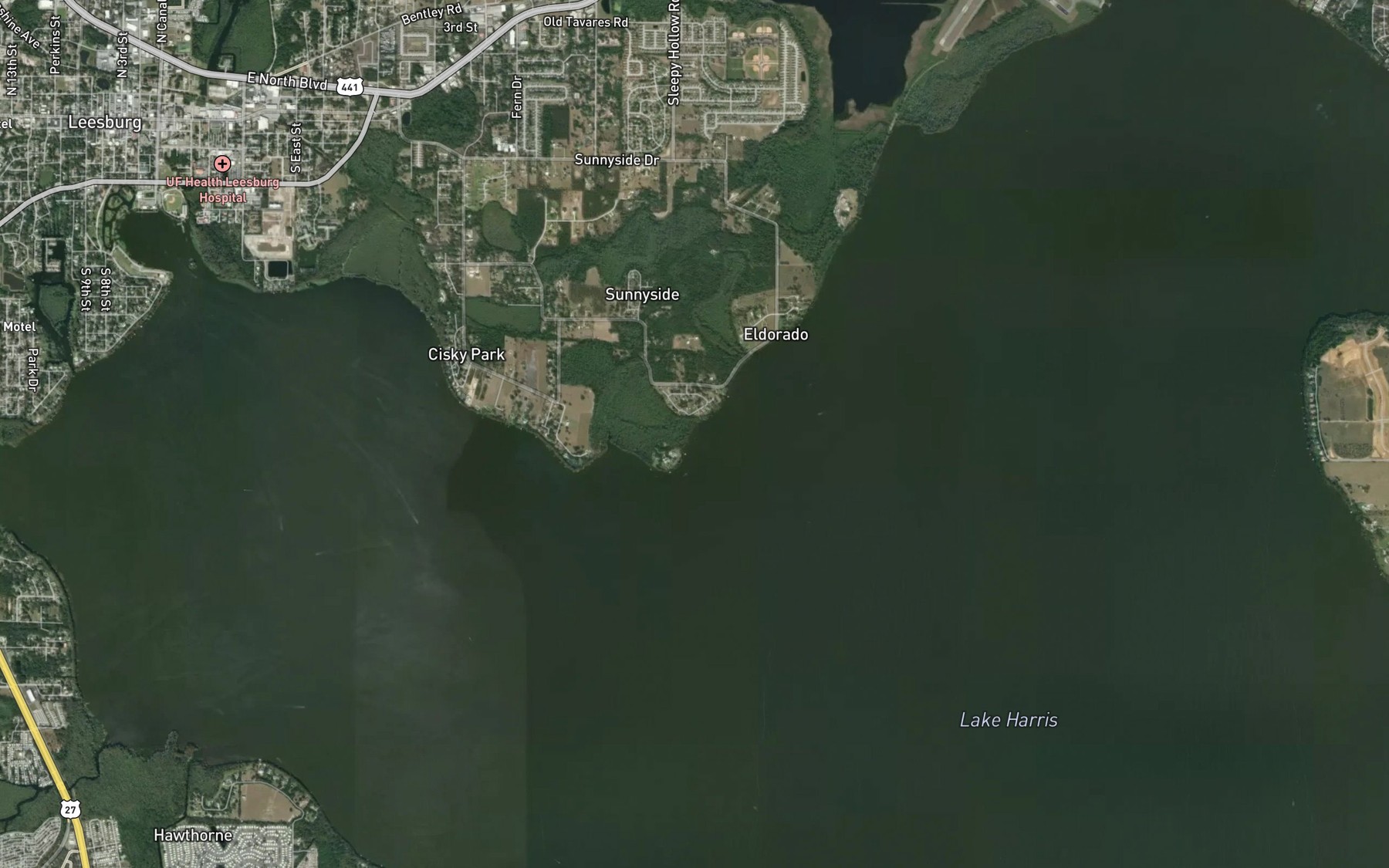 Satellite map of the Spot 8