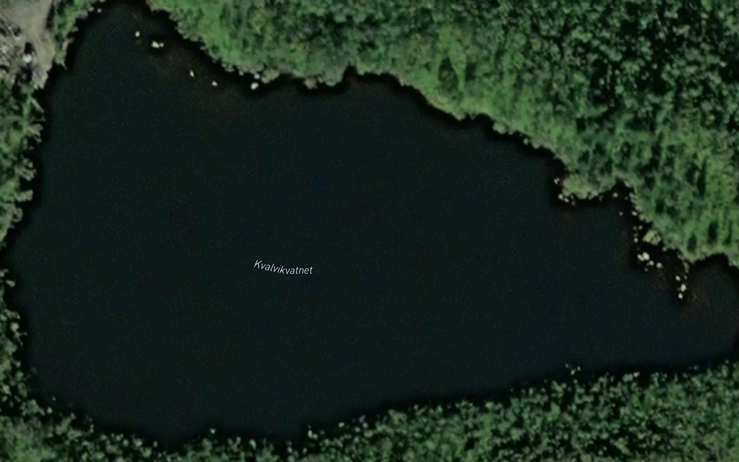 Kvalvikvatnet,nedre