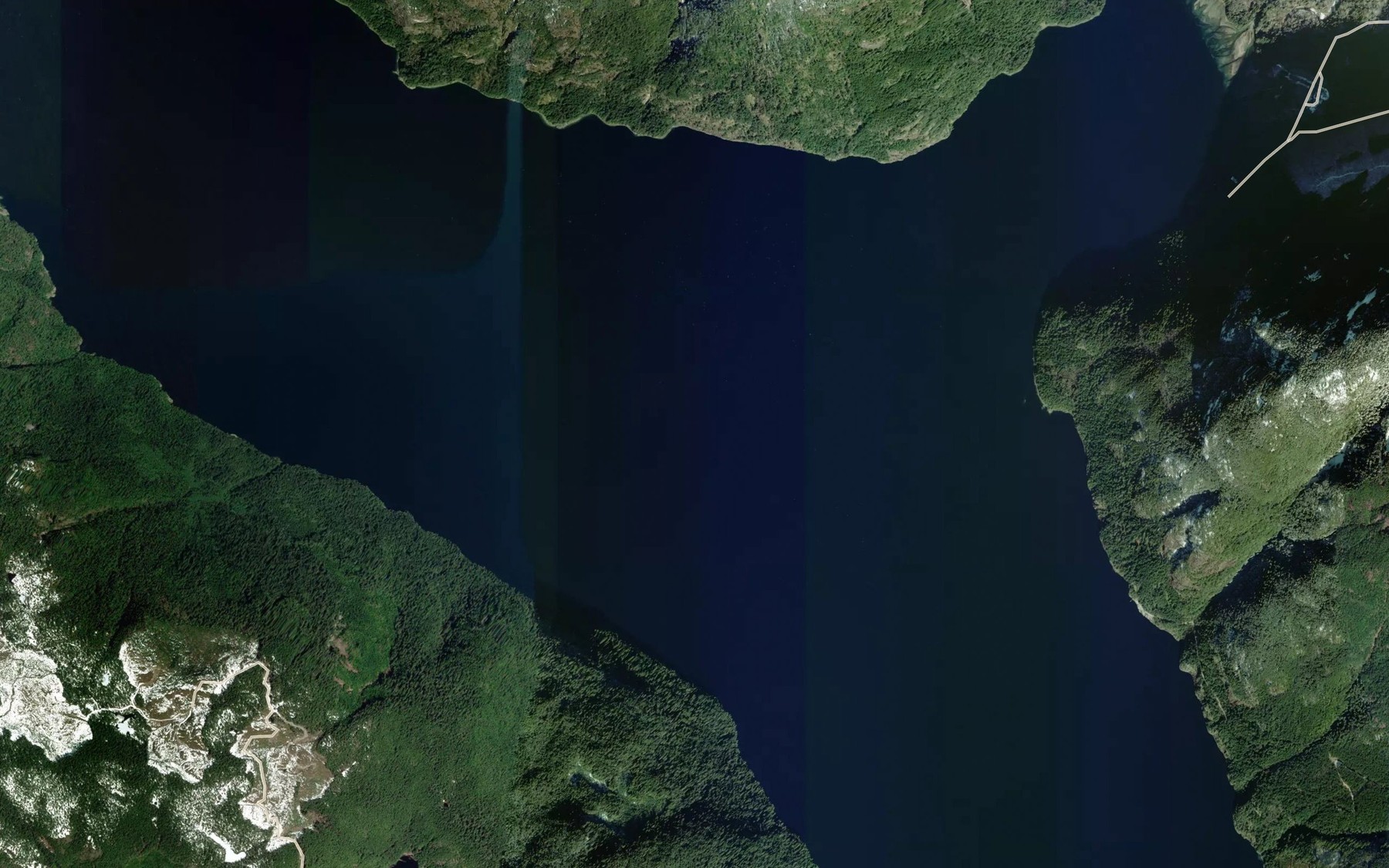 Satellite map of the Prince of Wales Reach