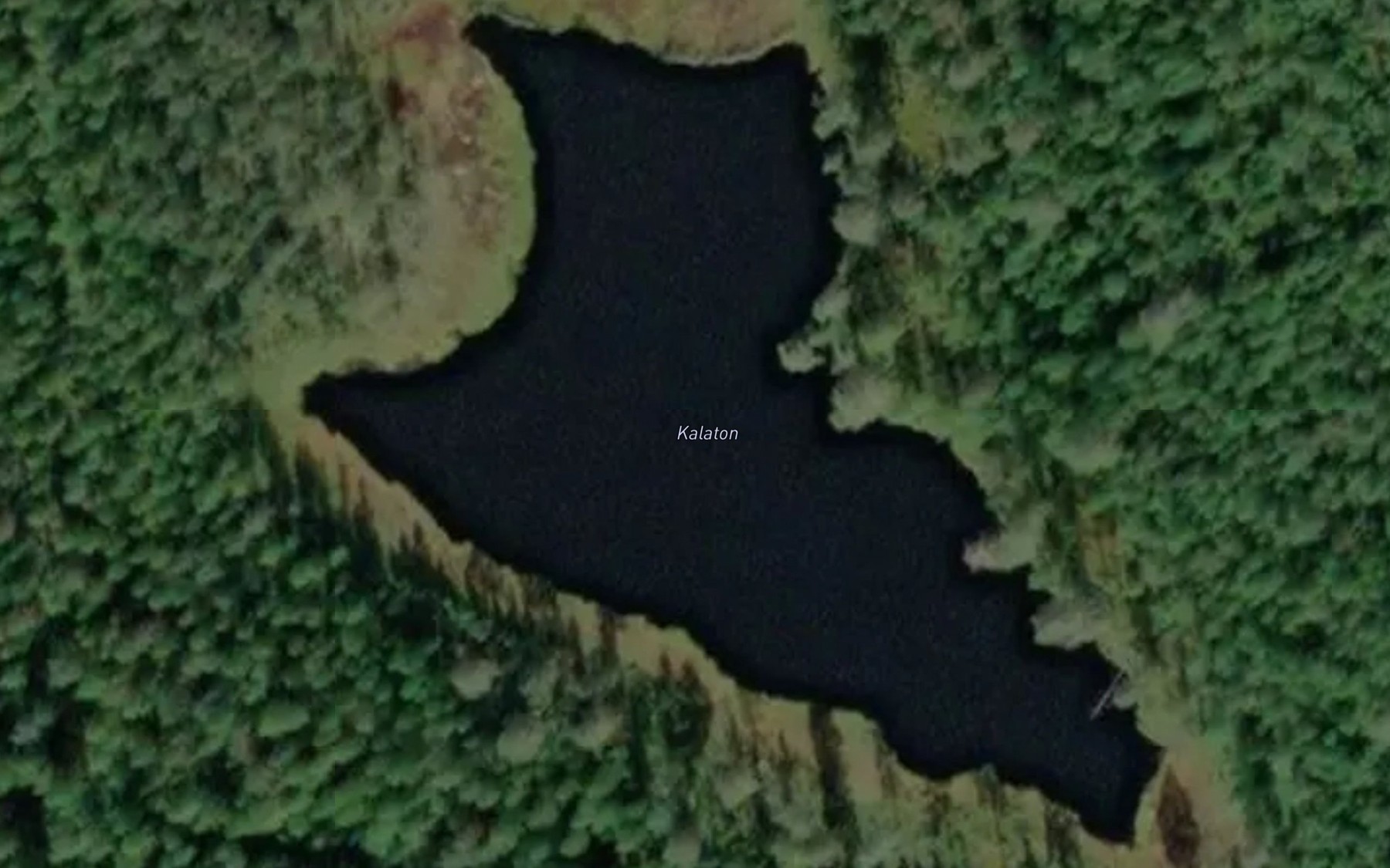 Satellite map of the Kalaton