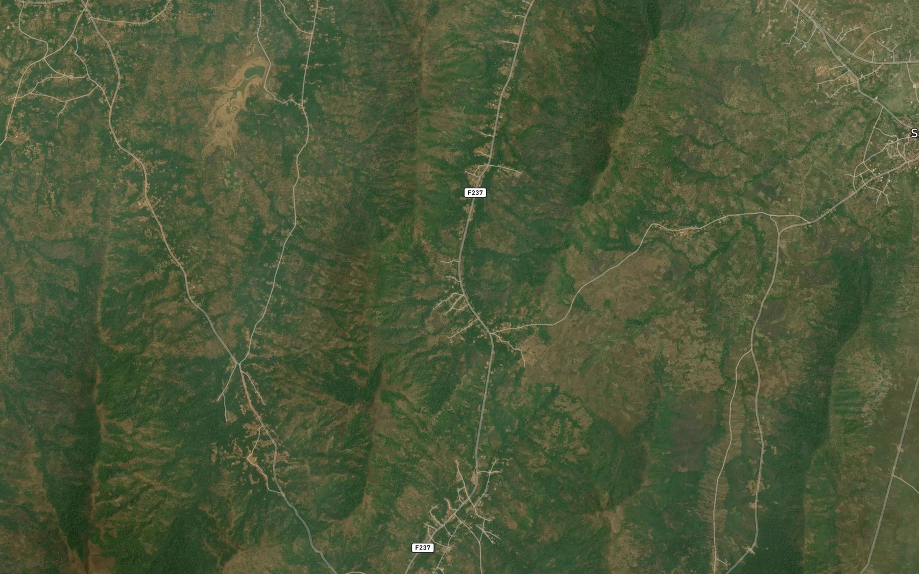 Satellite map of the Kigbate
