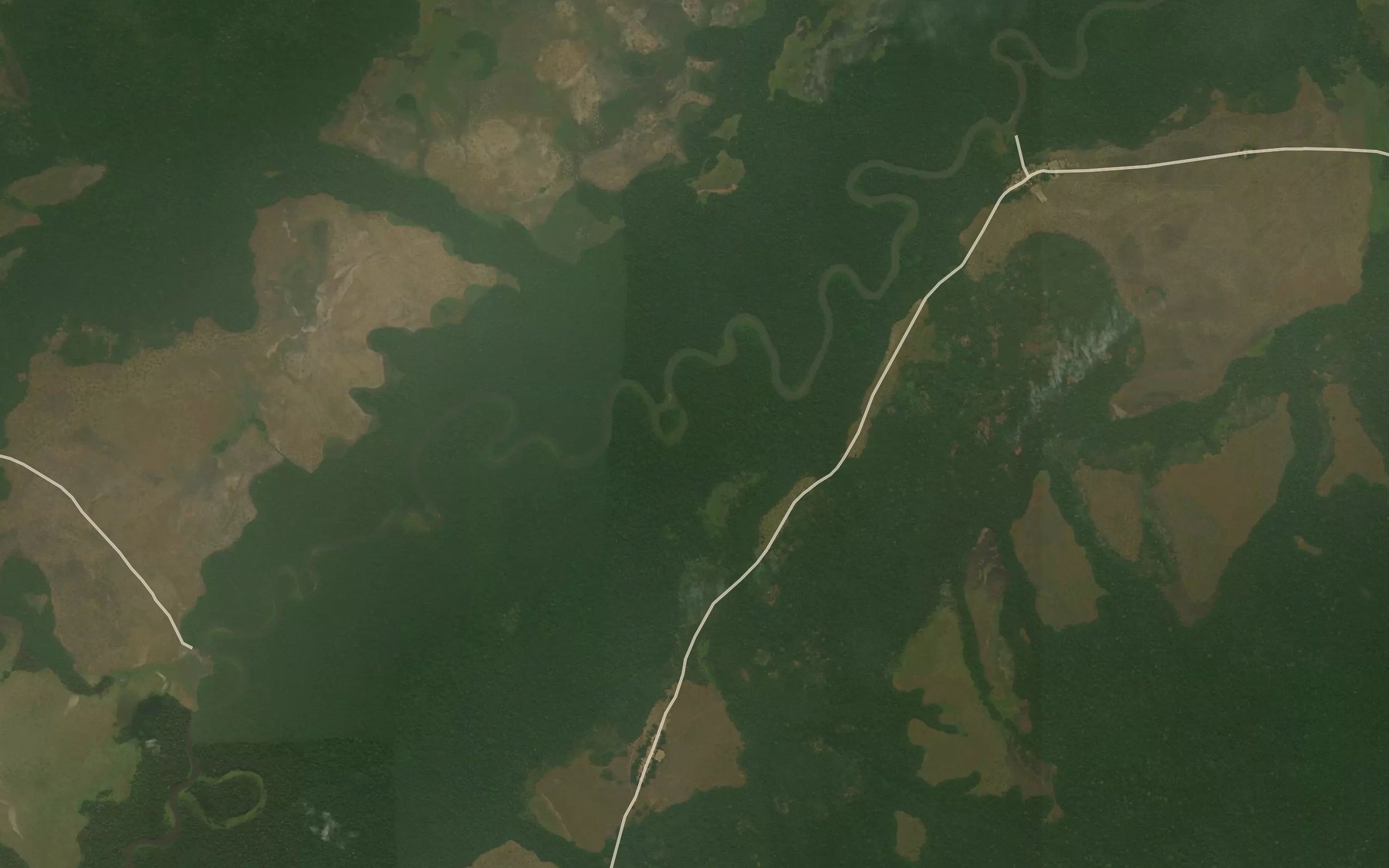 Satellite map of the Galemina