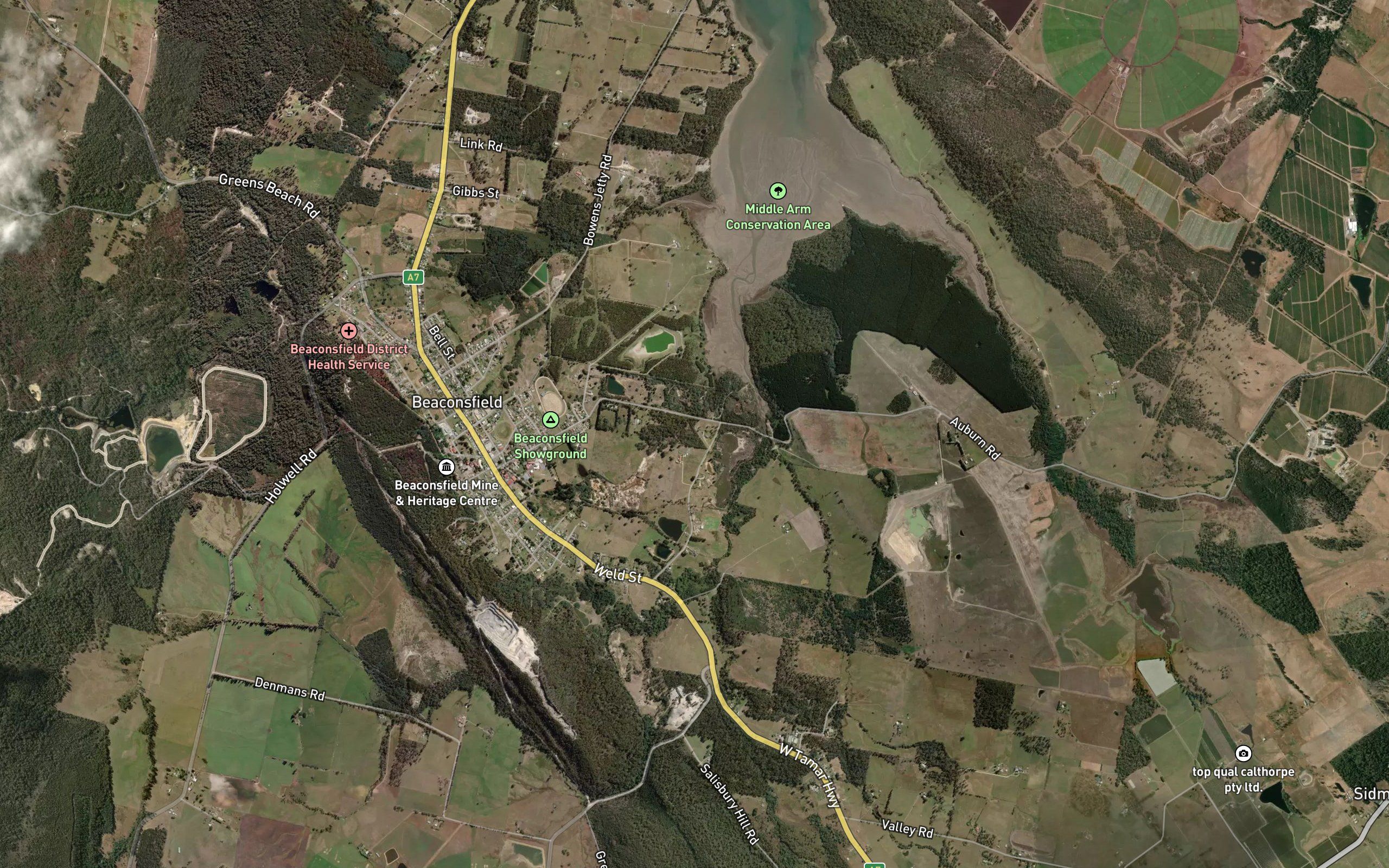 Middle Arm Creek