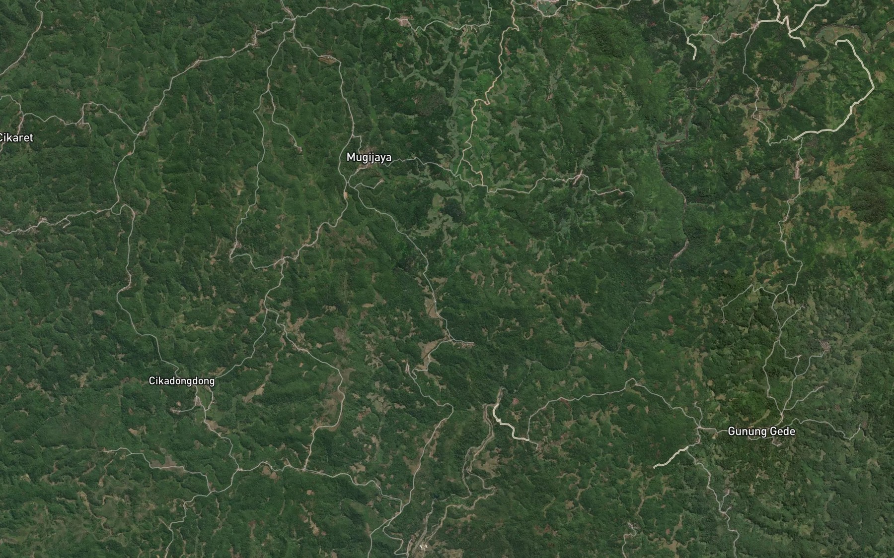 Satellite map of the Ci Sampalan