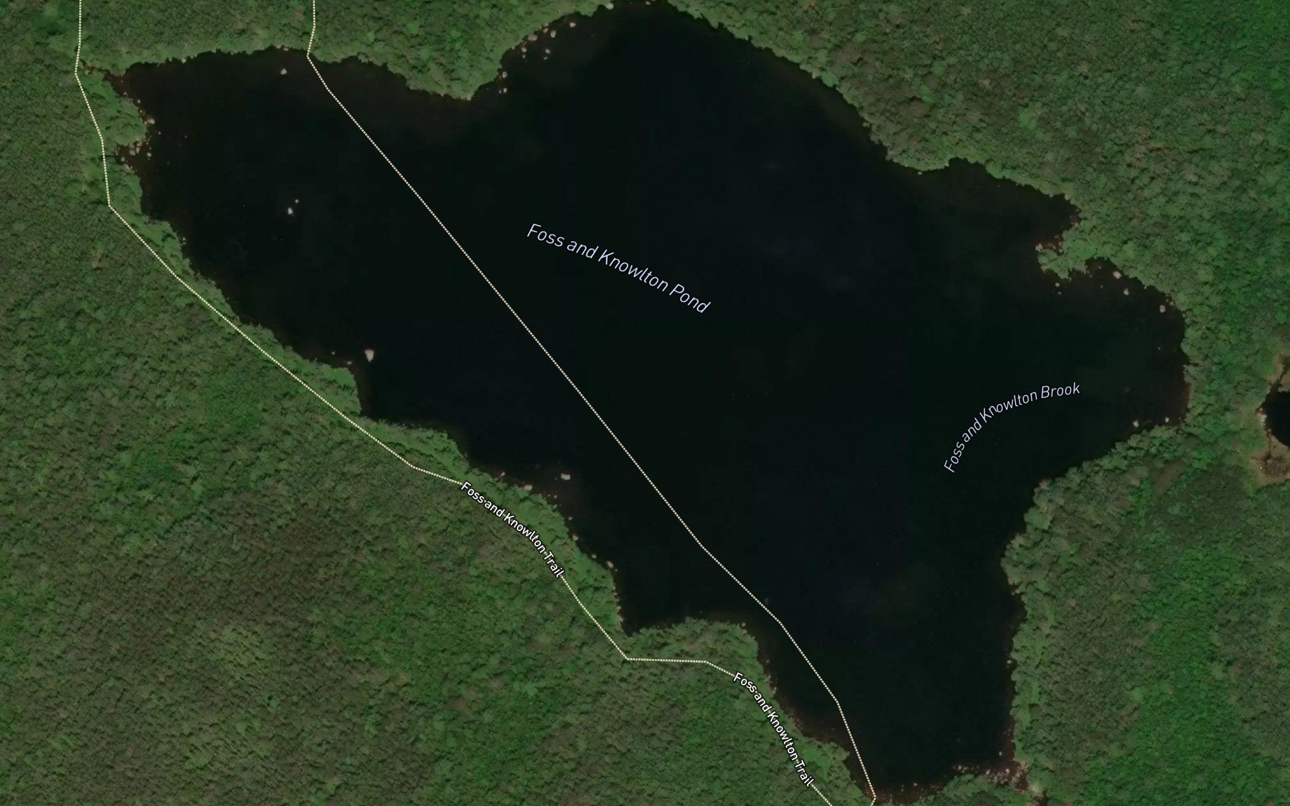 Foss and Knowlton Pond
