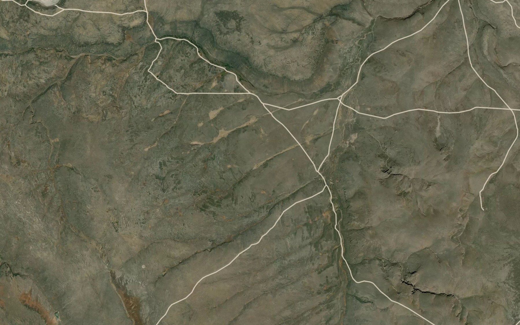 Satellite map of the Spare Spring