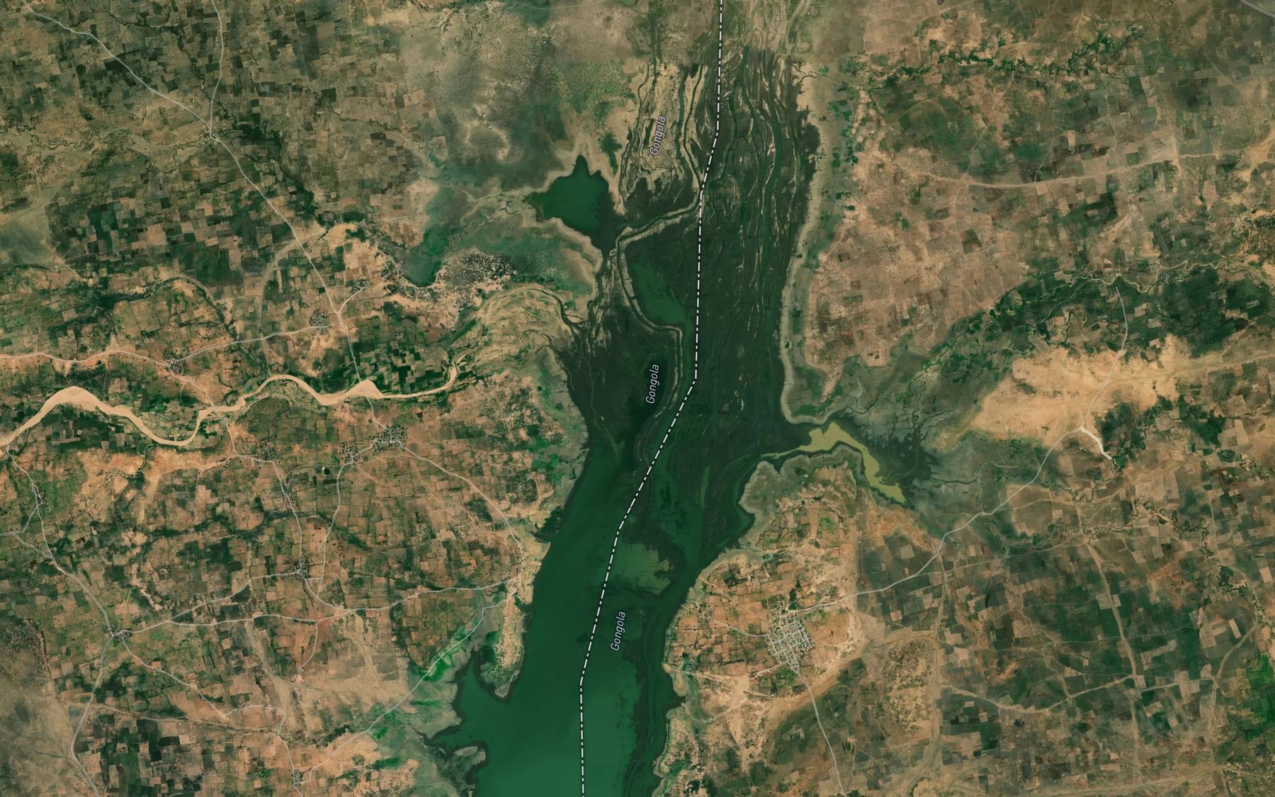 Satellite map of the Kuraje