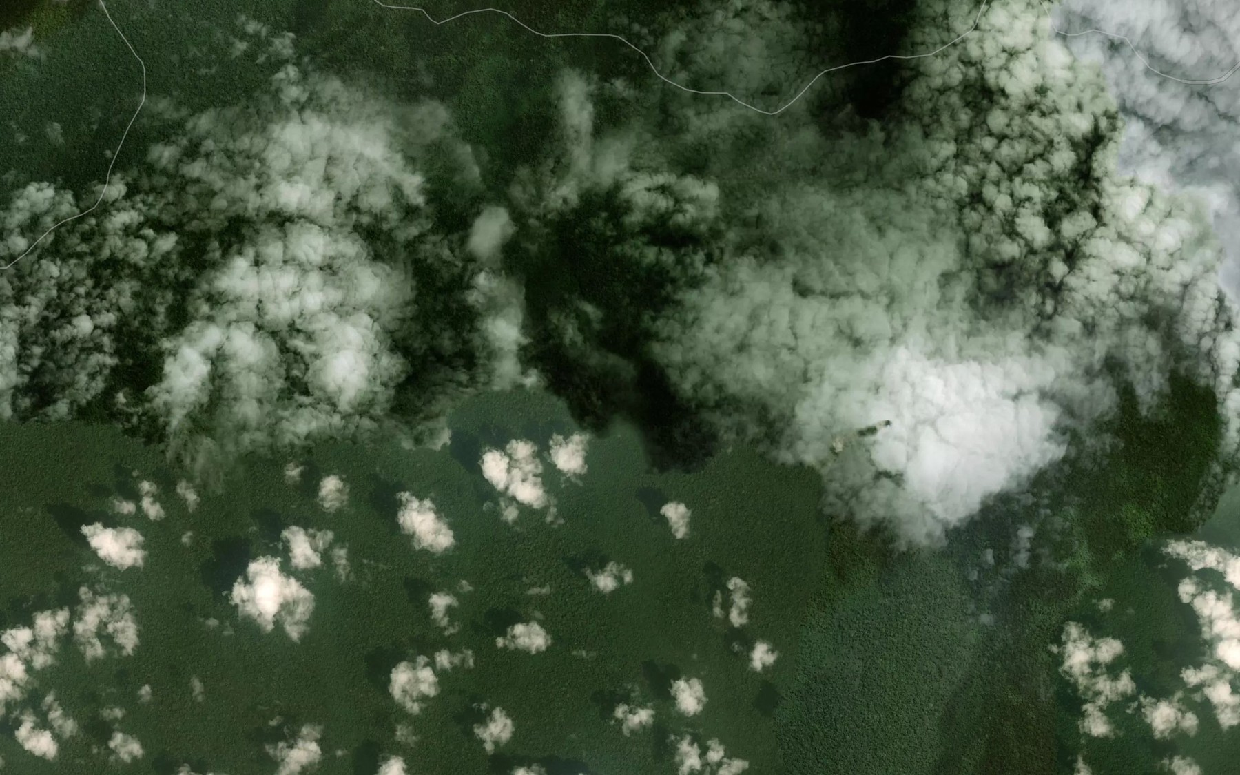 Satellite map of the Bekoule