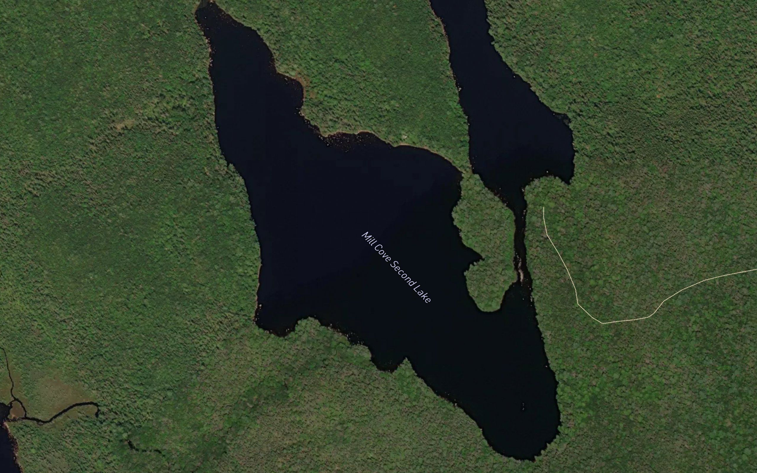 Mill Cove Second Lake
