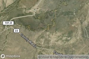 Satellite map of the Sauce Arroyo