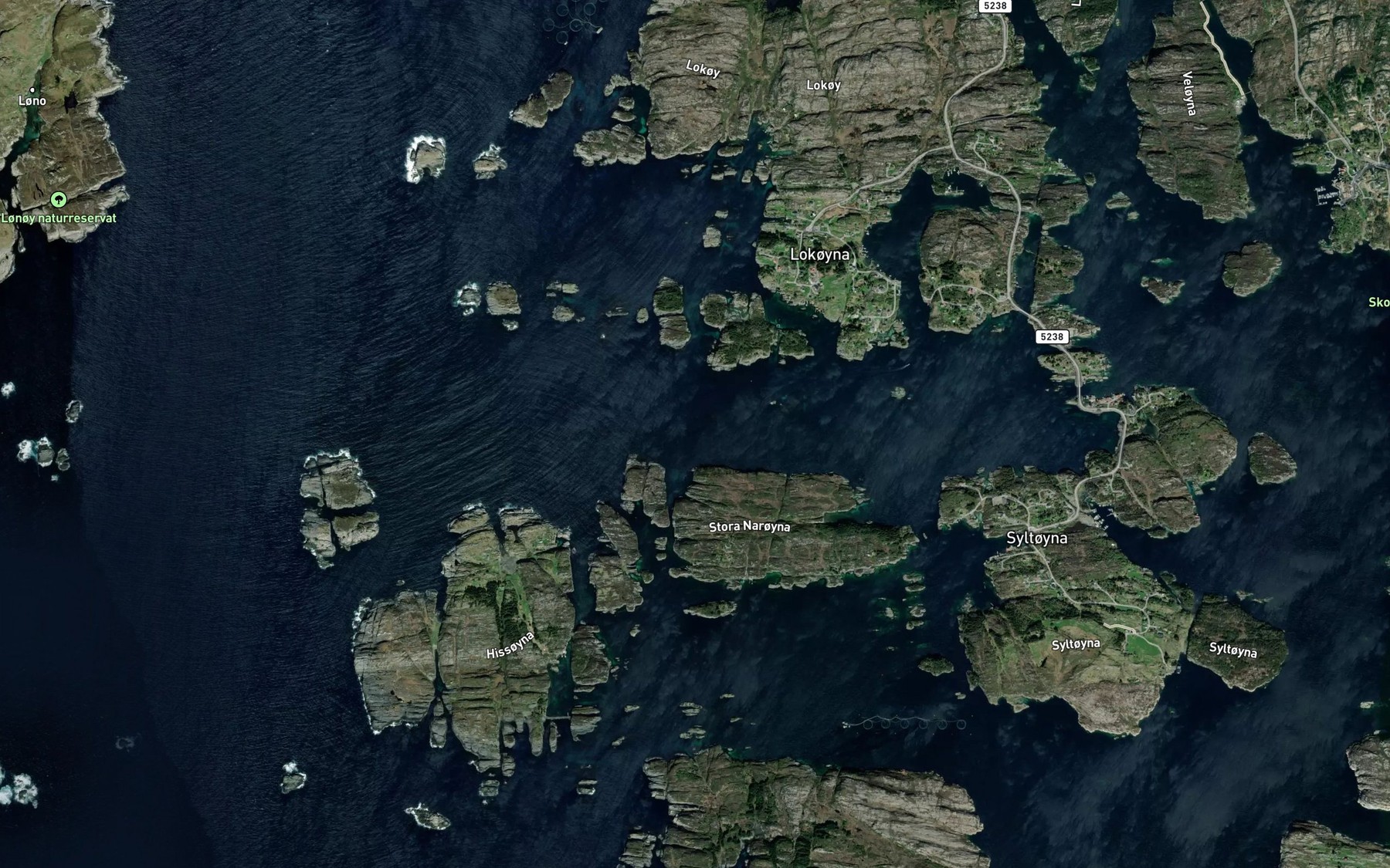 Satellite map of the Lokoyosen