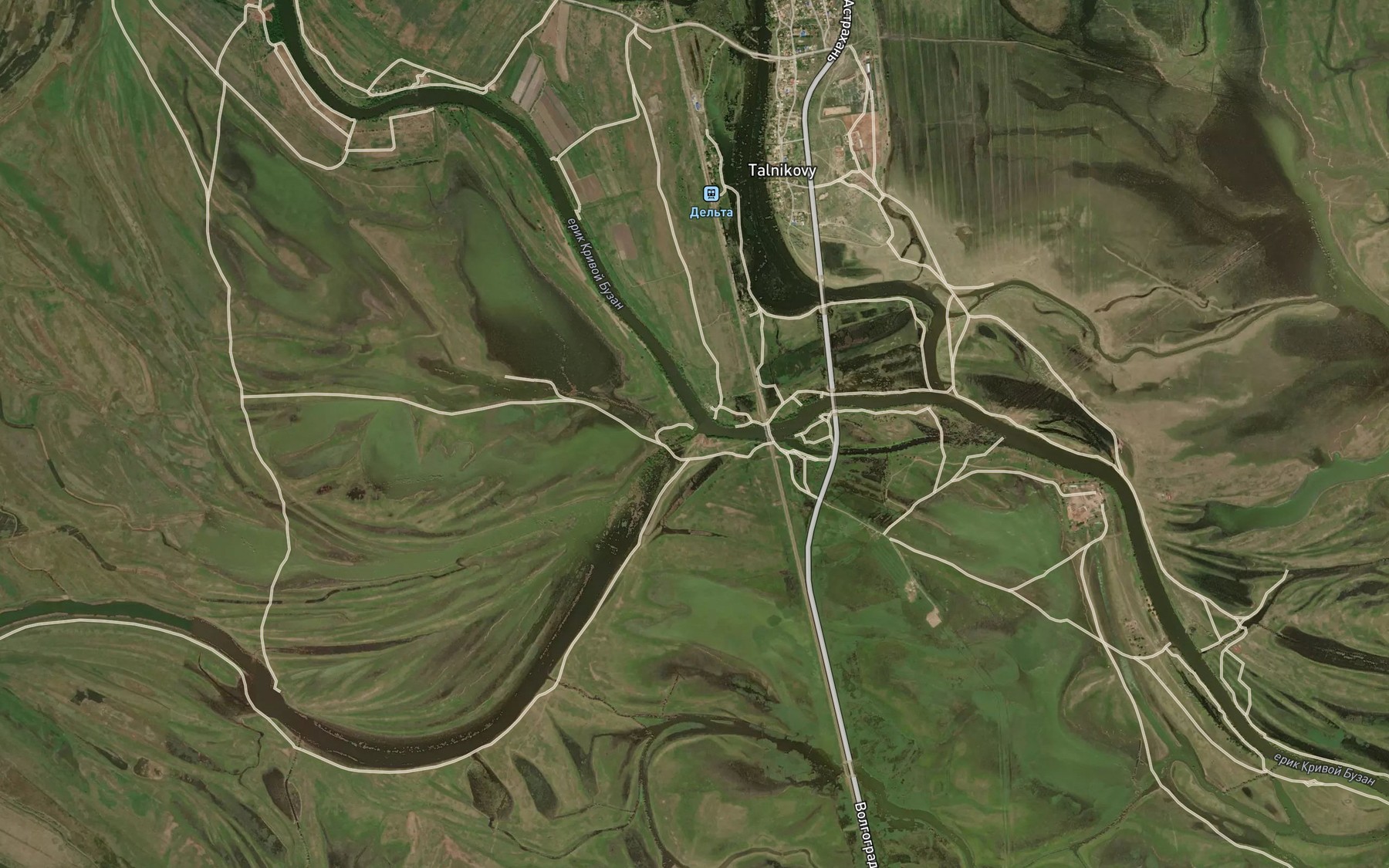 Satellite map of the Yerik Balchug