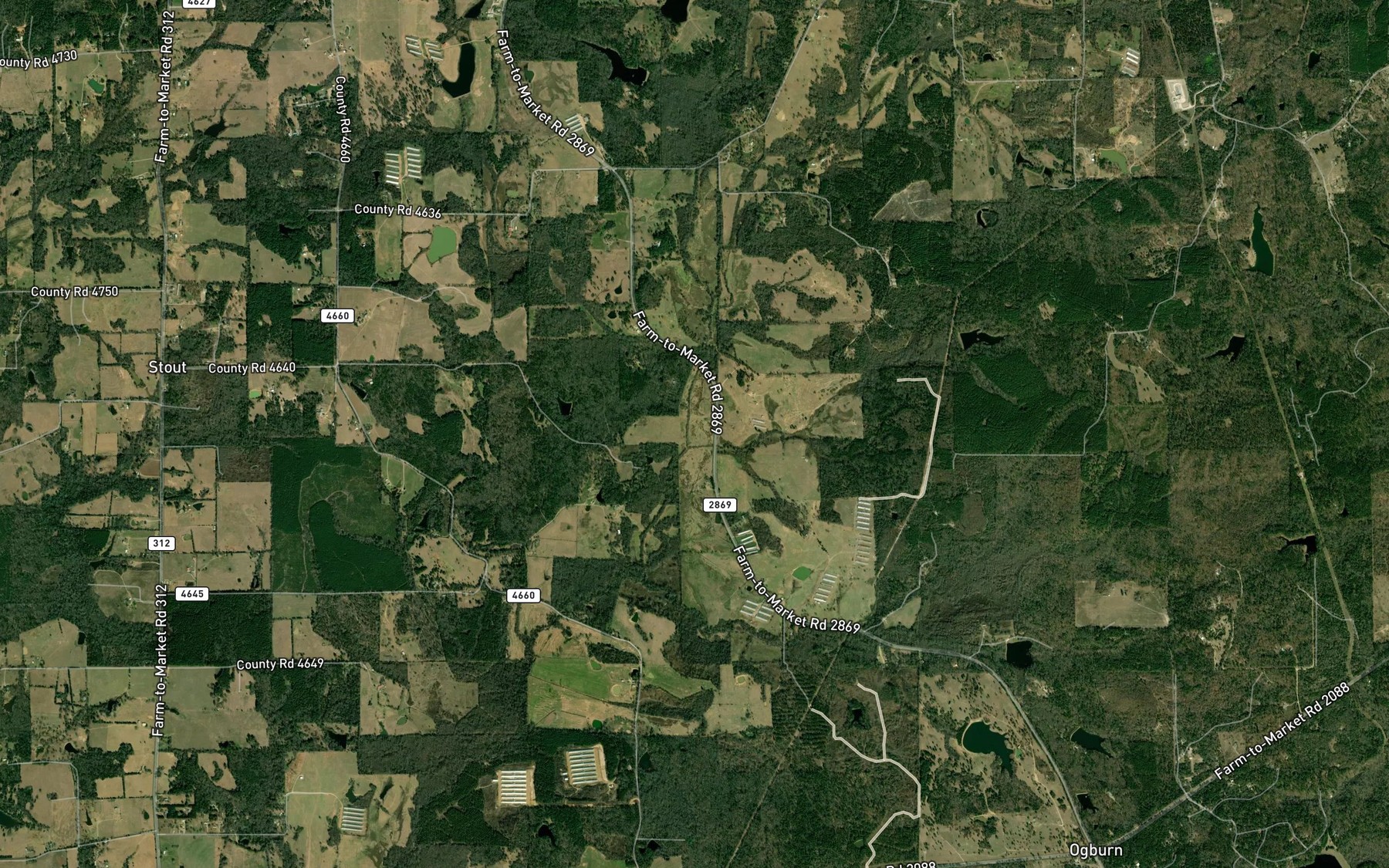 Satellite map of the Homebrew Branch