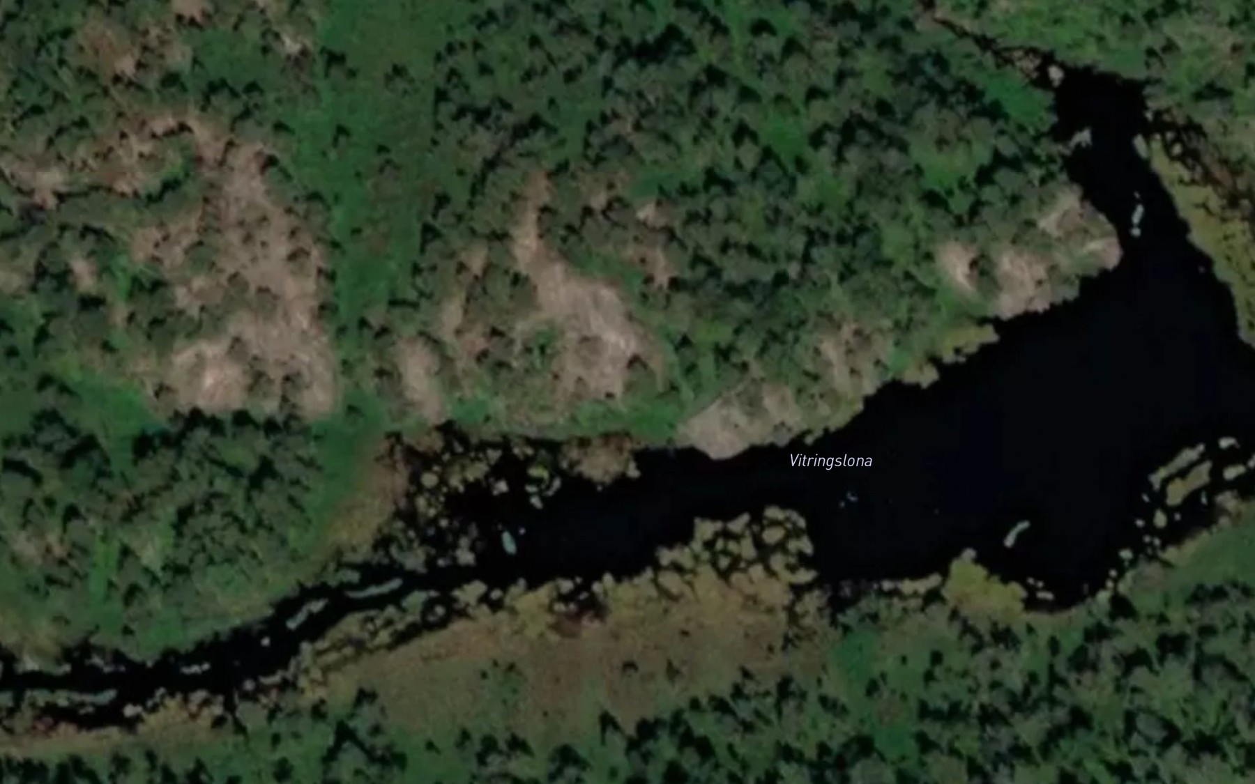 Satellite map of the Vitringslona