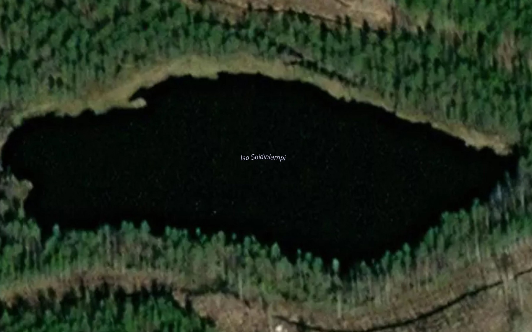 Satellite map of the Iso Soidinlampi