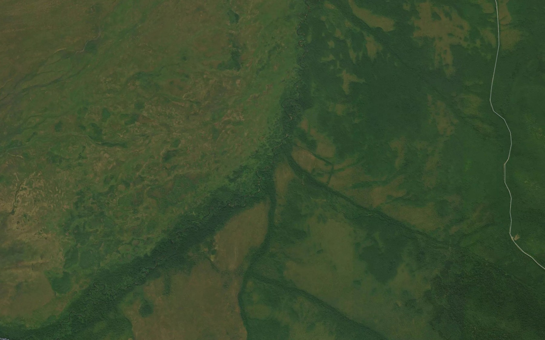 Satellite map of the Sungachan