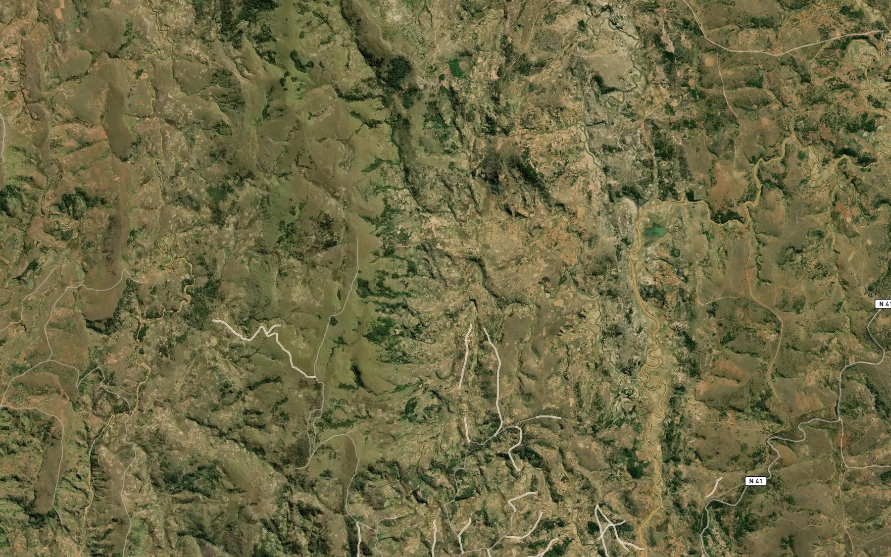 Satellite map of the Ambatomanana