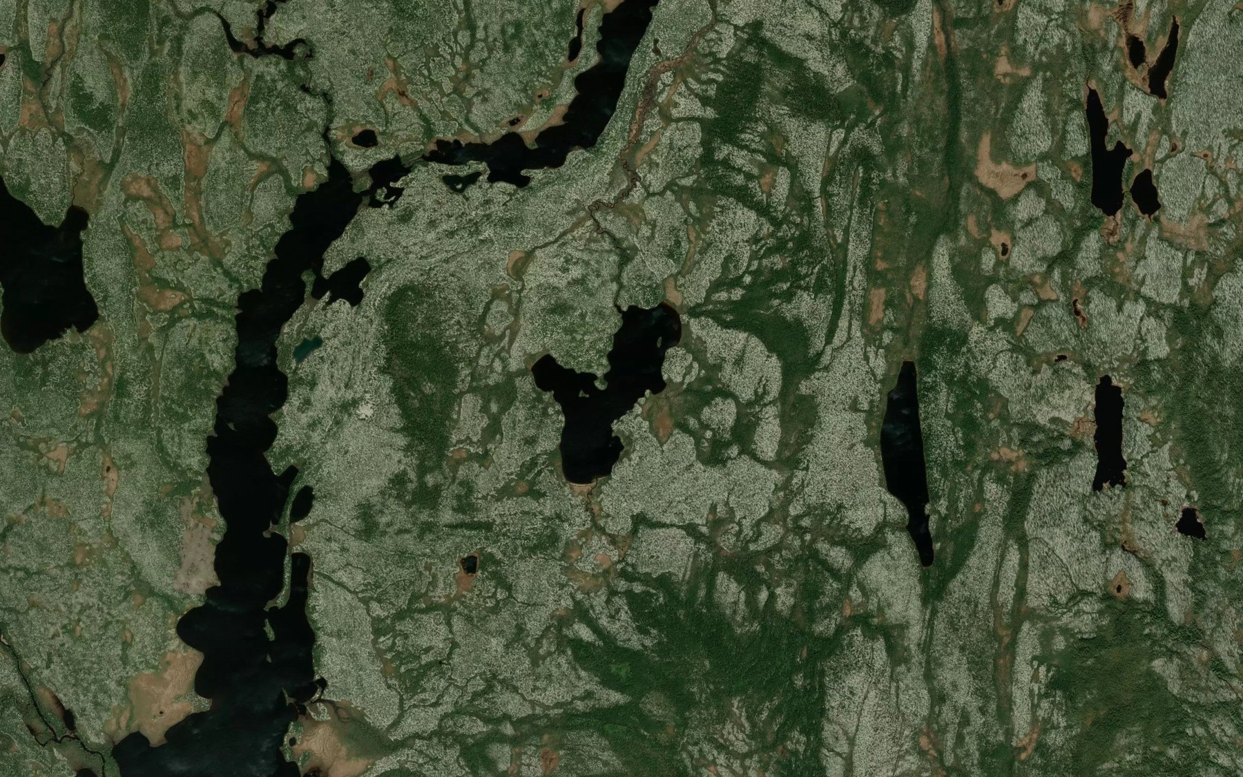 Satellite map of the Lac du Moucheronnage