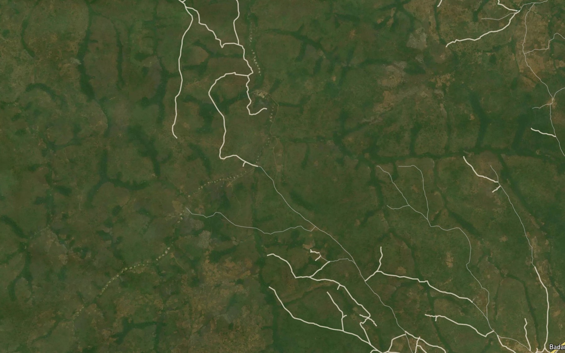 Satellite map of the Soumbi