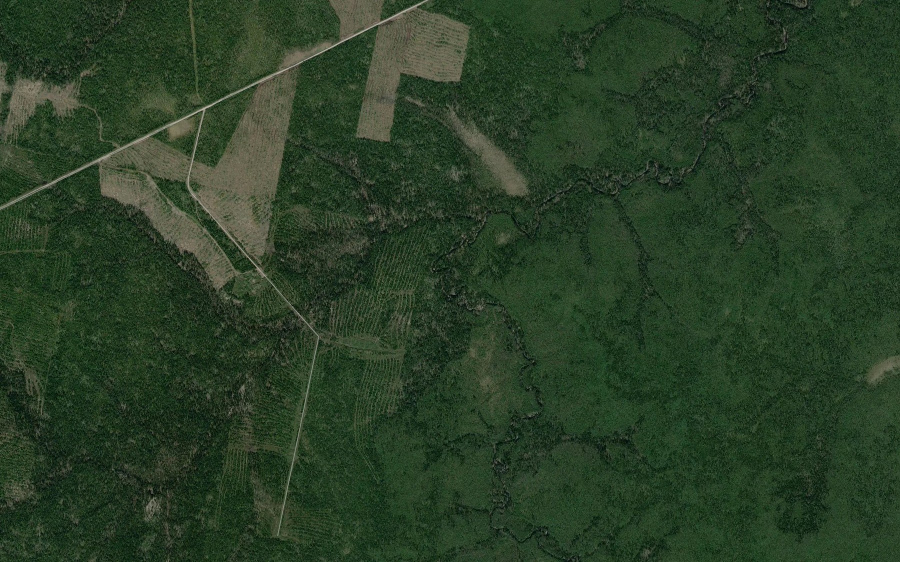 Satellite map of the Kyver