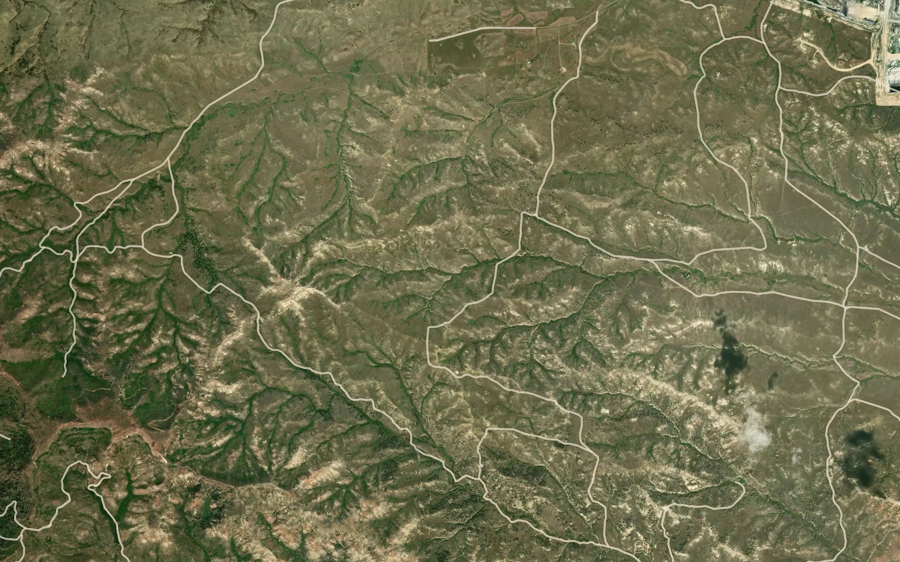 Satellite map of the 01S40E08AAAC01 Spring