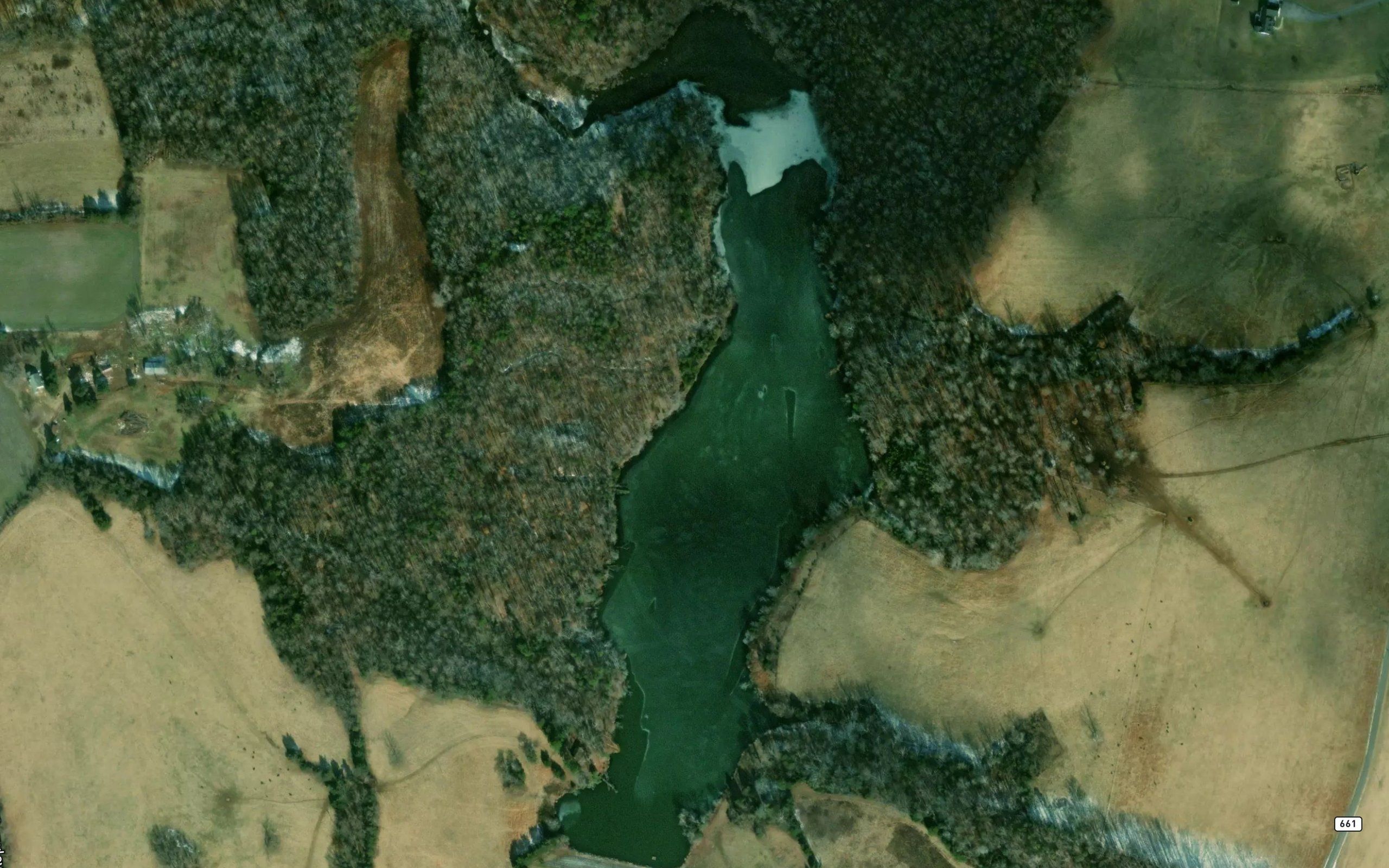 Roanoke Creek Site 5b Lake