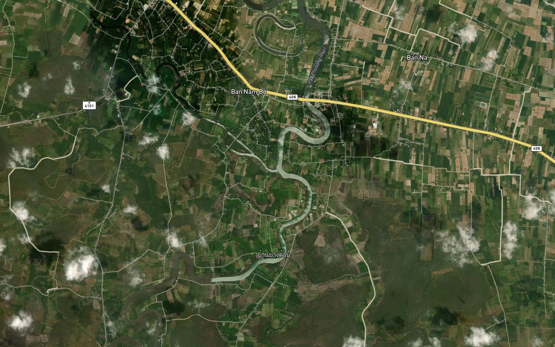 Satellite map of the Bang Duan
