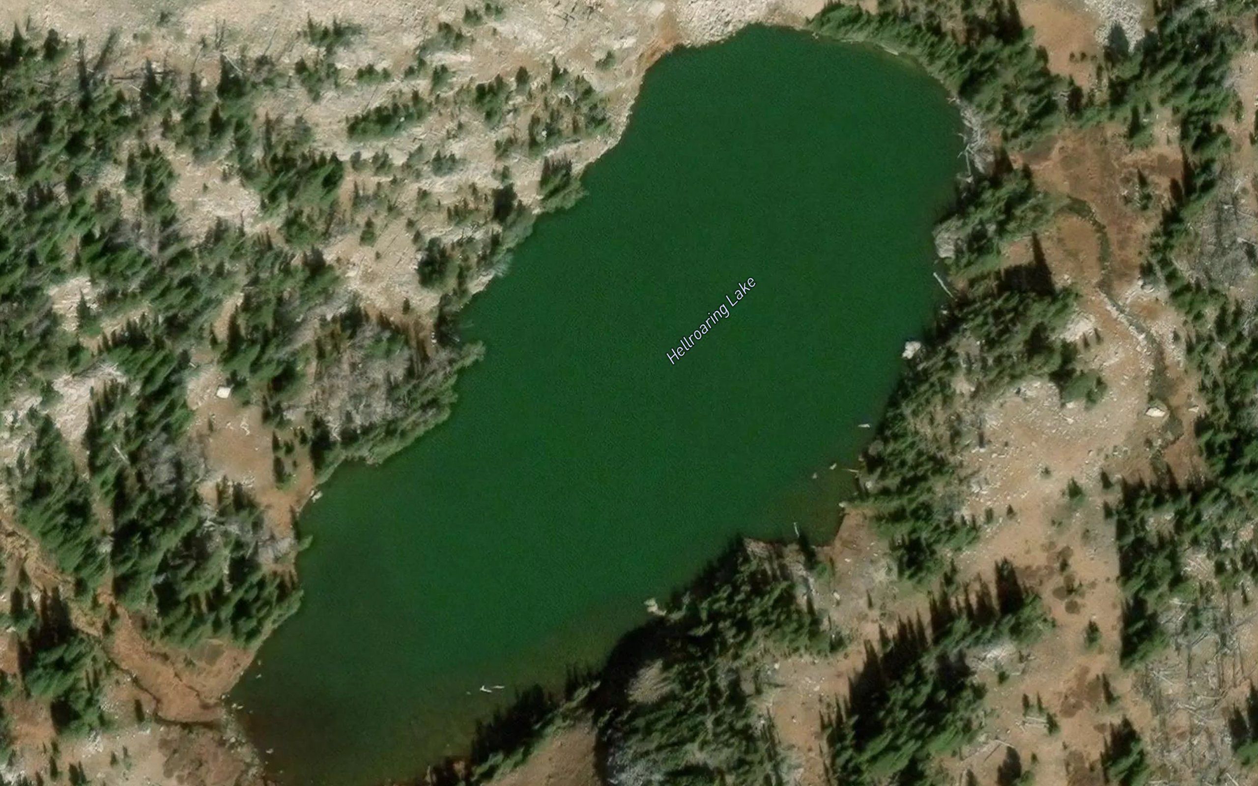 Hellroaring Lake