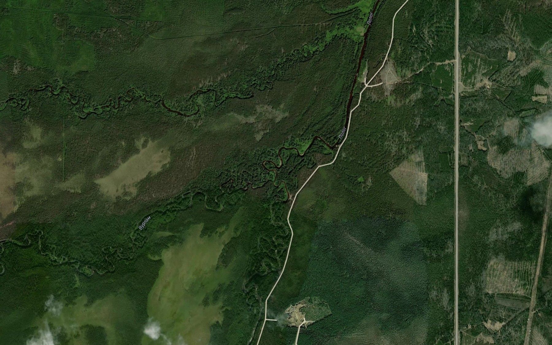 Satellite map of the Vurlam
